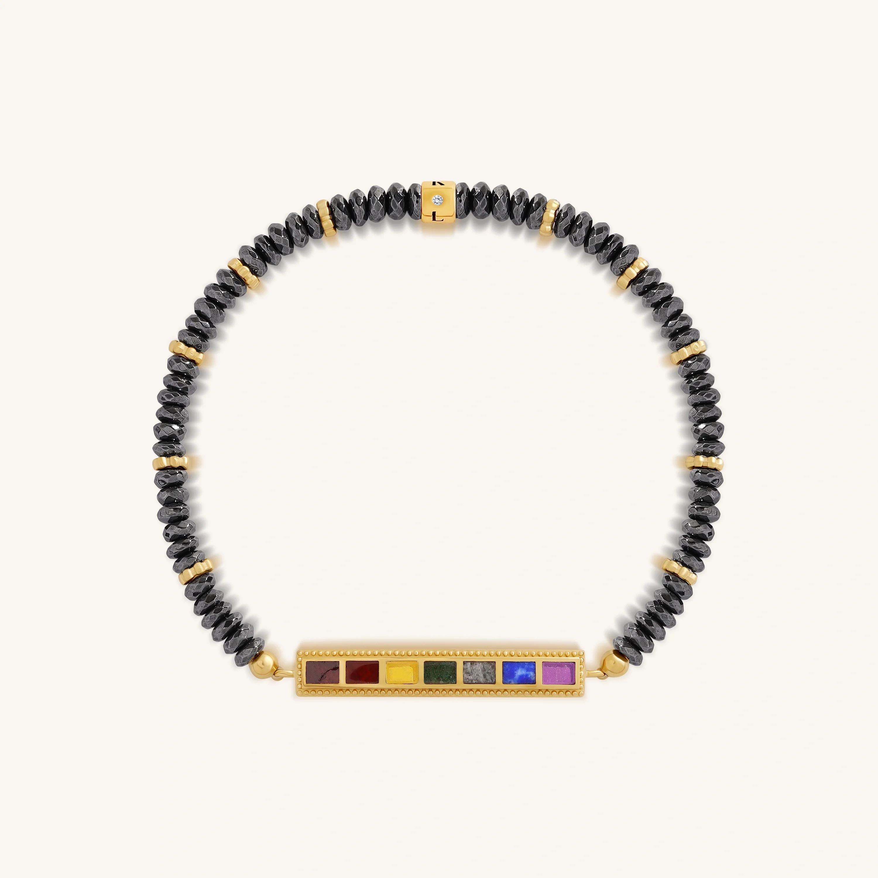Radiant Flow – Seven Chakra Energy Bracelet