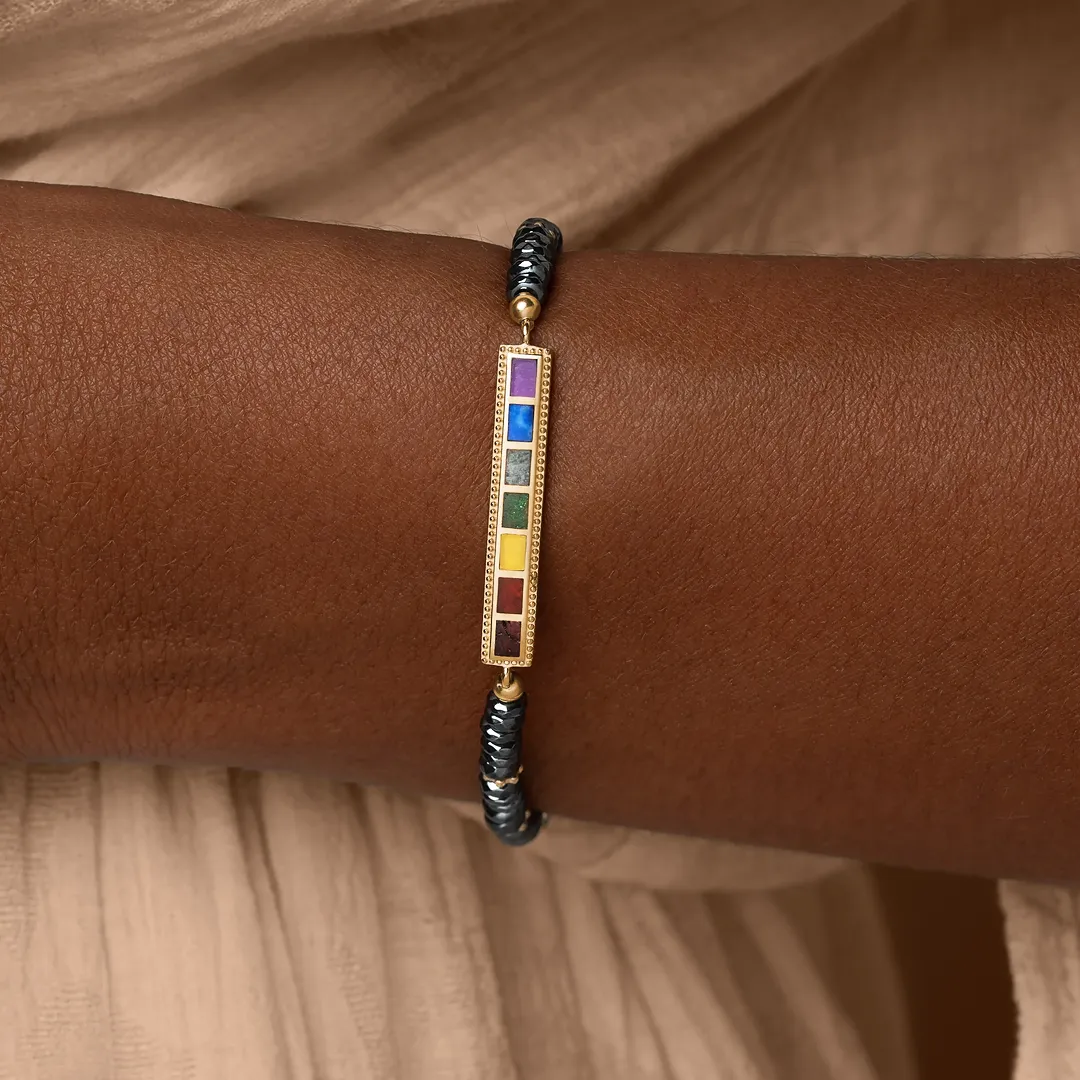 Radiant Flow – Seven Chakra Energy Bracelet - Image 2