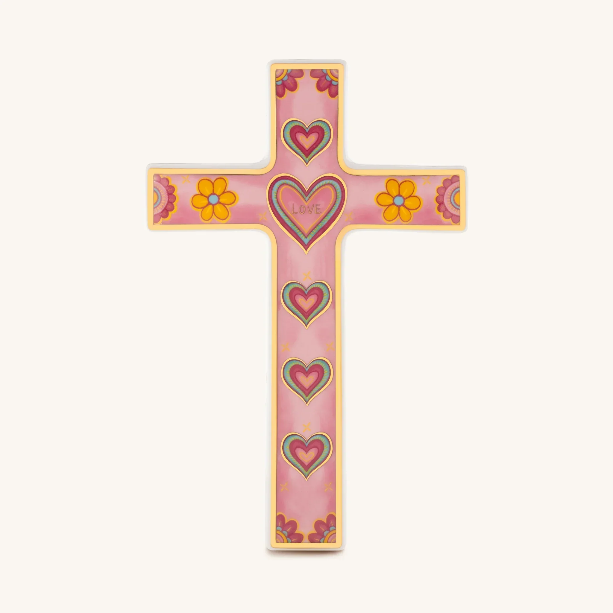 Radiant Love Wall Cross