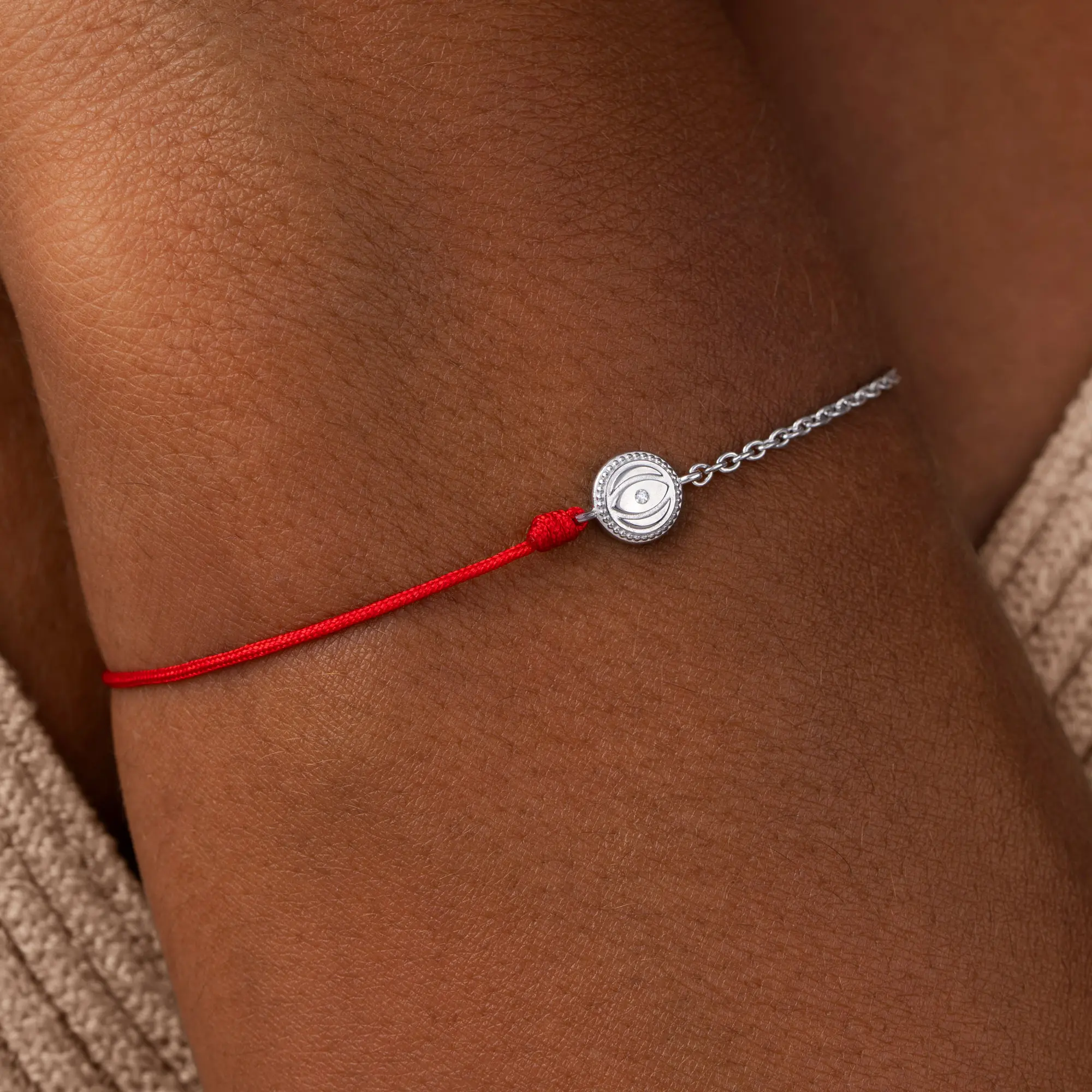 Radiant Safeguard Red String Evil Eye Bracelet - Image 5