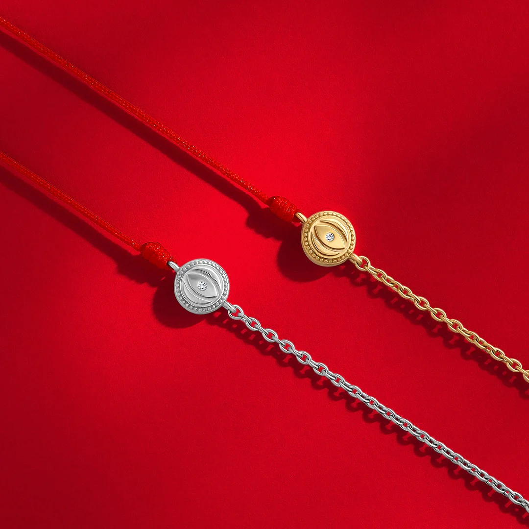 Radiant Safeguard Red String Evil Eye Bracelet - Image 7