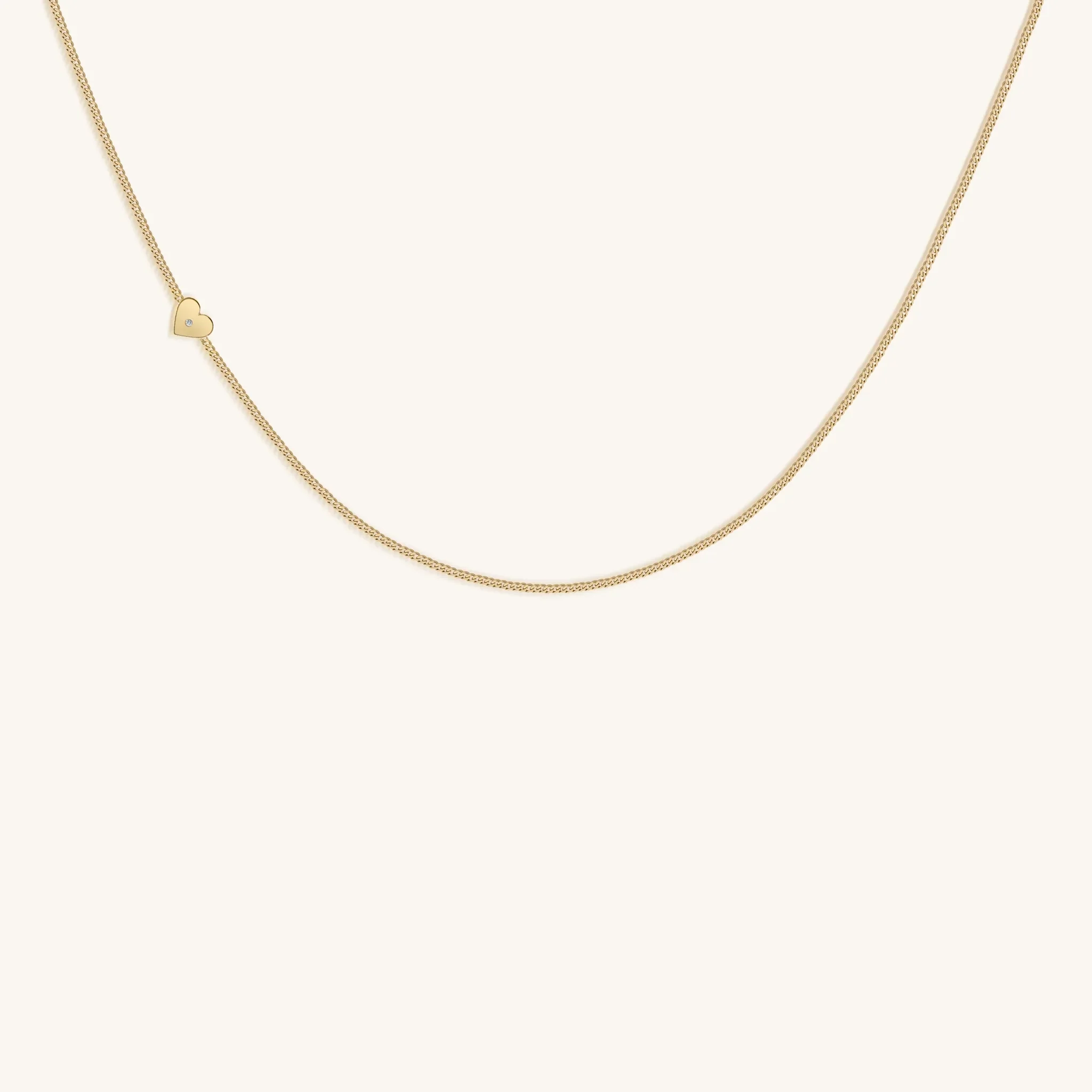 Radiant Soul 14K Gold Heart Necklace