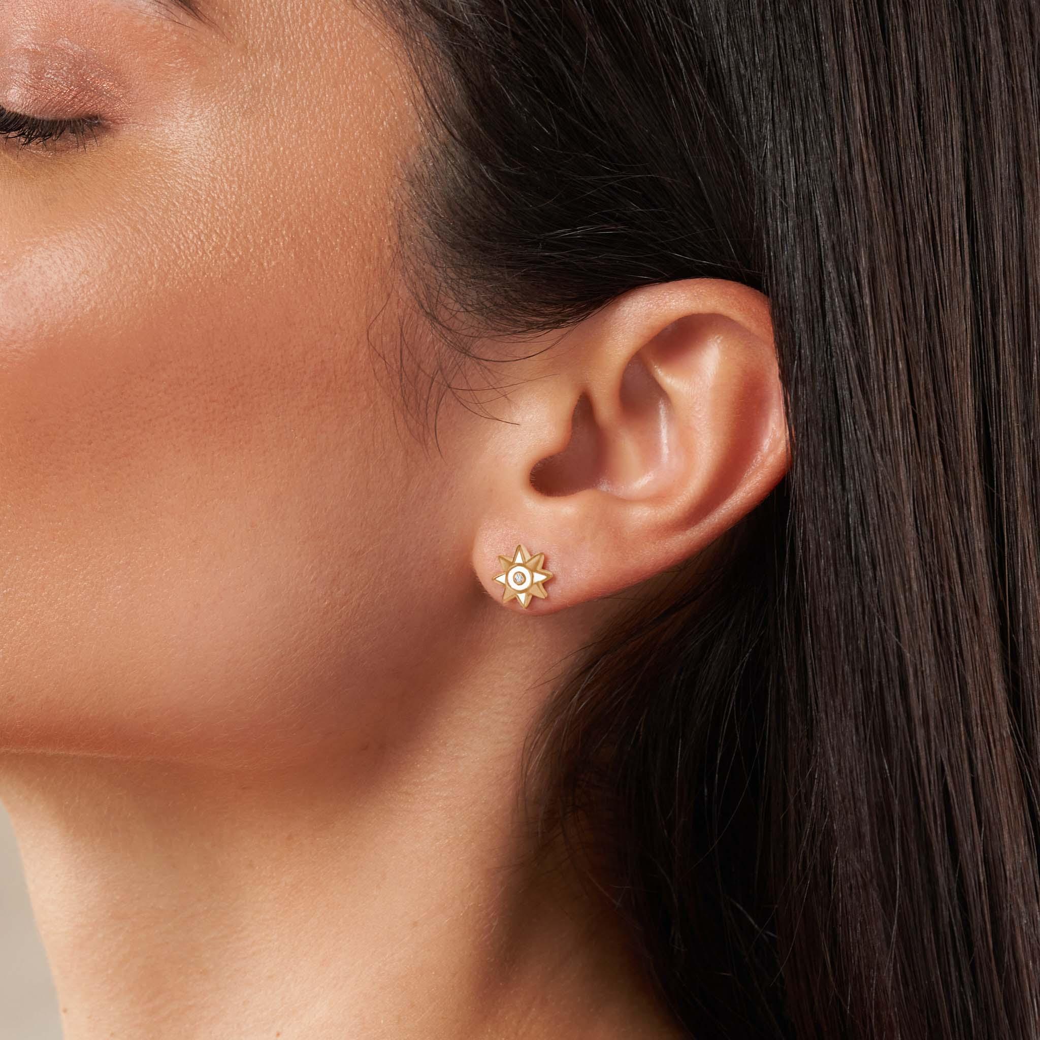 Radiant Starlight Stud Earring - Image 2
