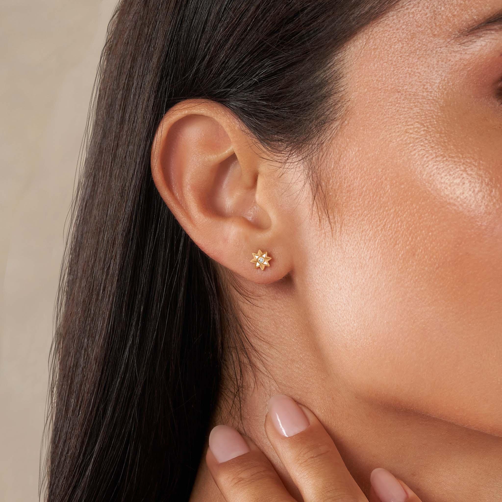 Radiant Starlight Stud Earring - Image 3