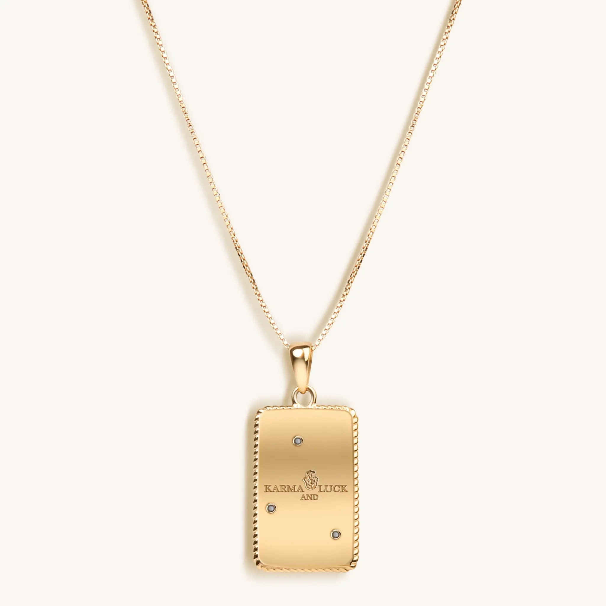 Remarkable Persistence - Taurus Card Necklace - Image 4