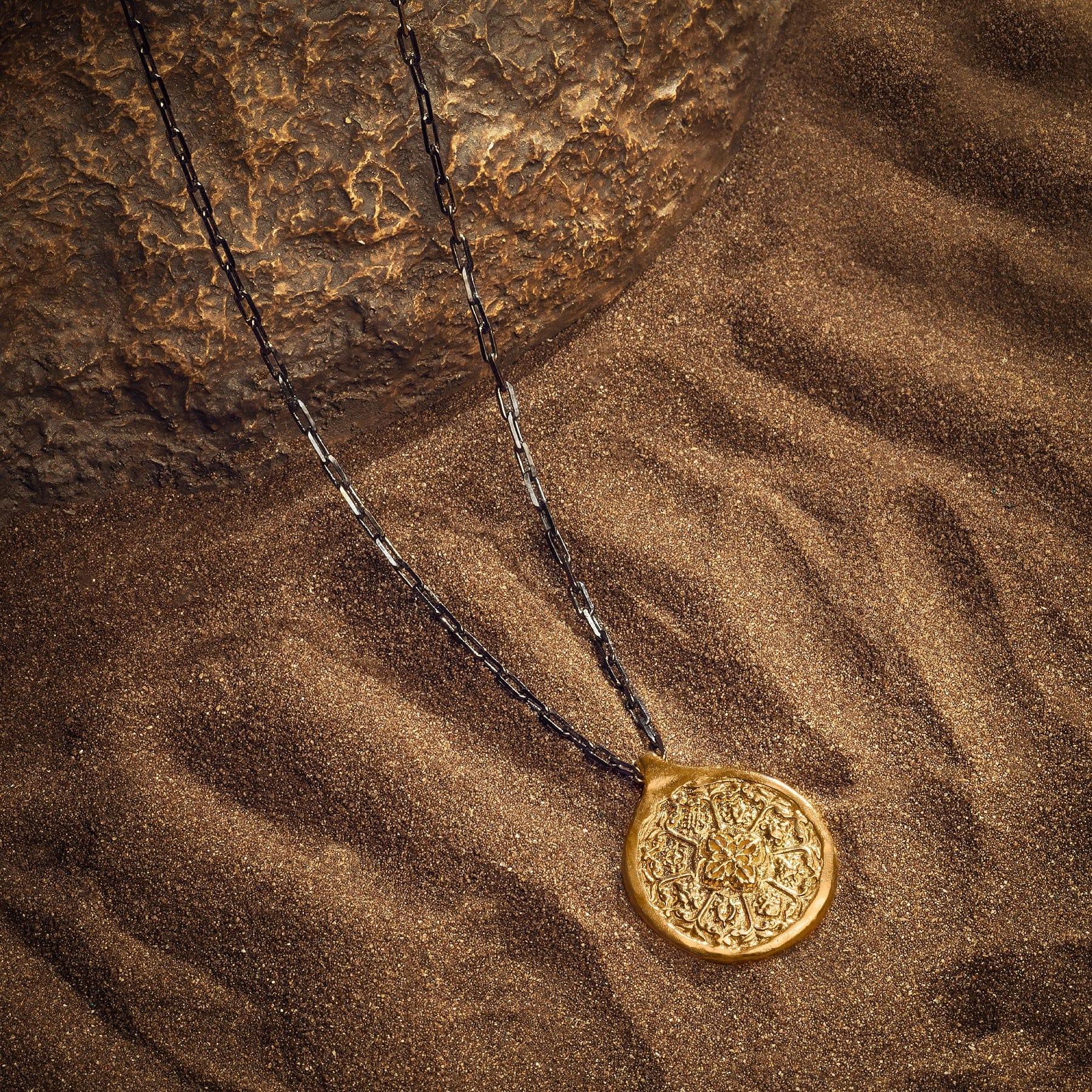 Reside in Wisdom - Lapis Lazuli Eye of Horus Necklace - Image 3