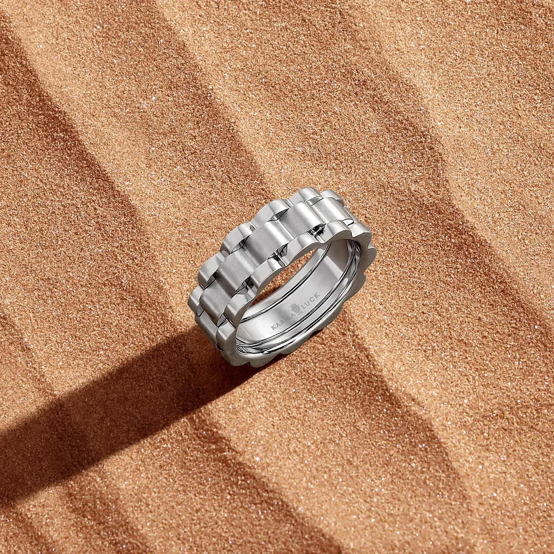 Resilient Focus Stainless Steel Ring