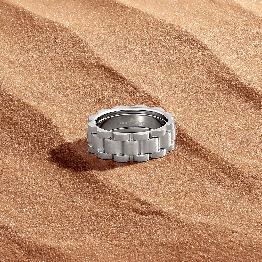 Resilient Focus Stainless Steel Ring - Image 4