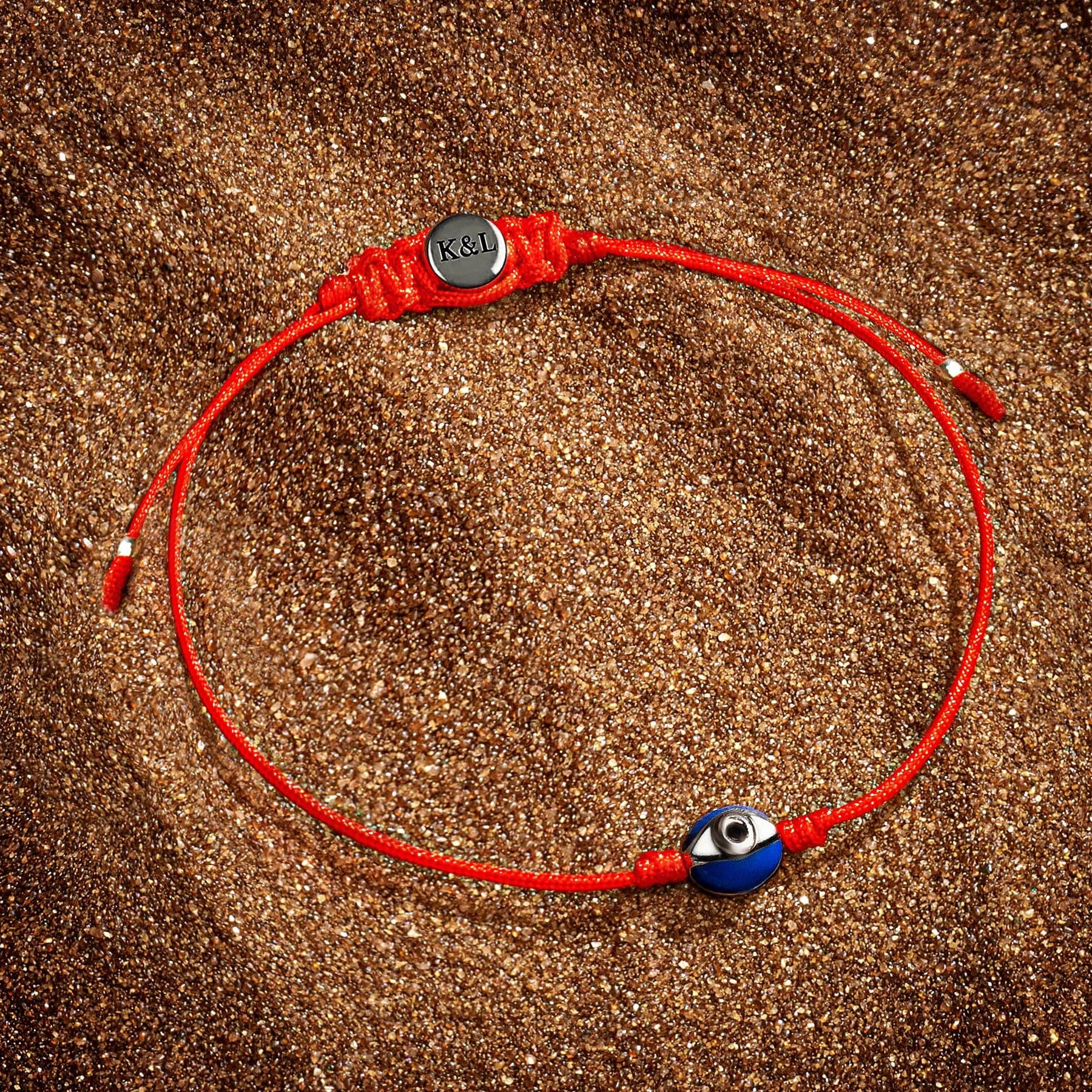 Spiritual Freedom - Evil Eye Red String Bracelet - Image 3