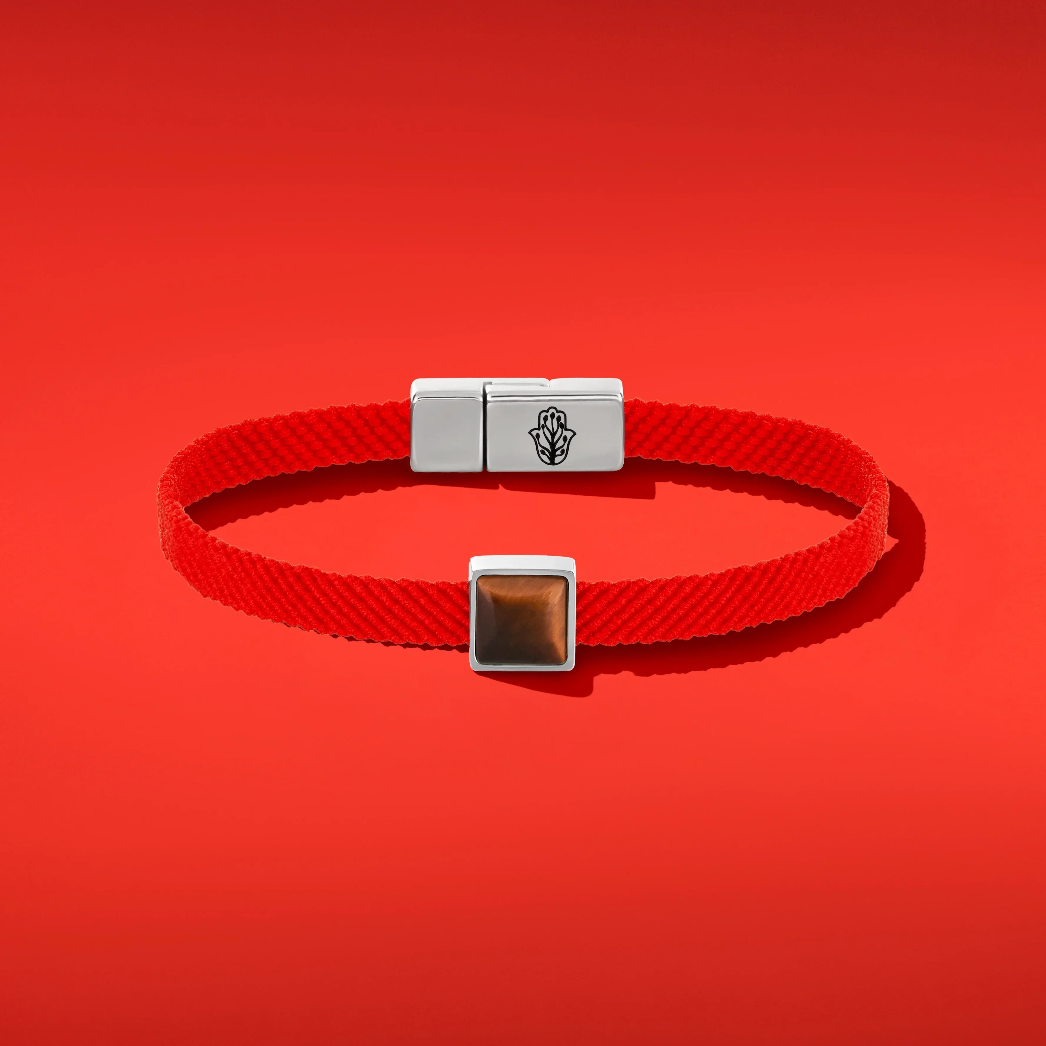 Clear Mind - Tiger's Eye Red String Bracelet - Image 6