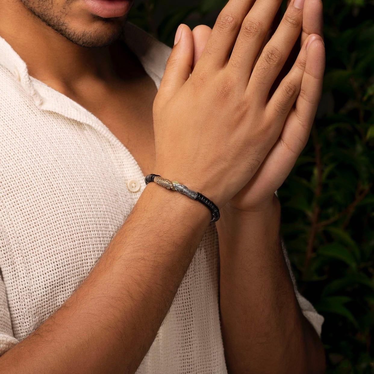 Rise and Shine - Heishi Snake Head Bracelet - Image 2
