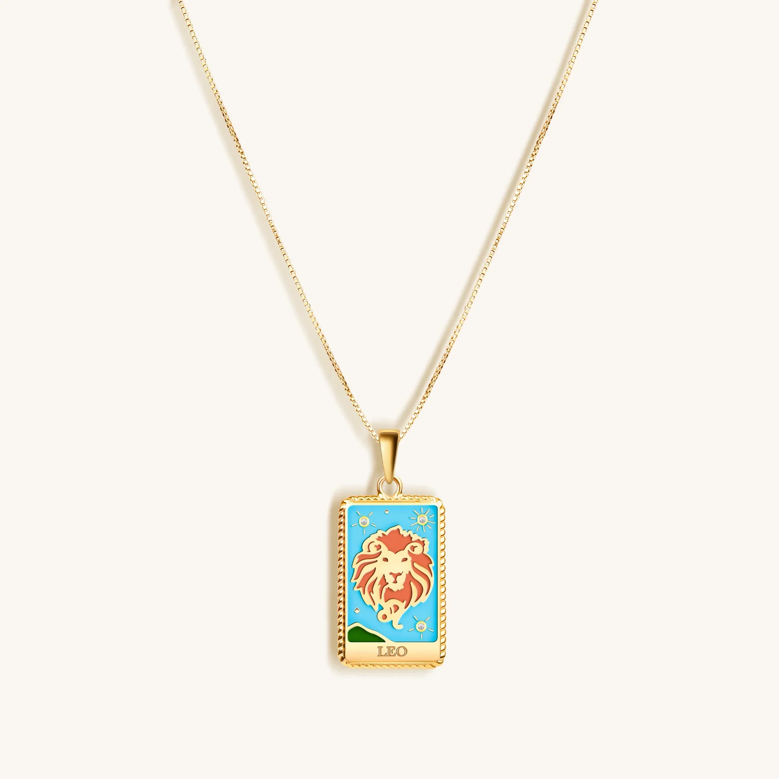 Royal Presence - Leo Card Necklace - Image 3
