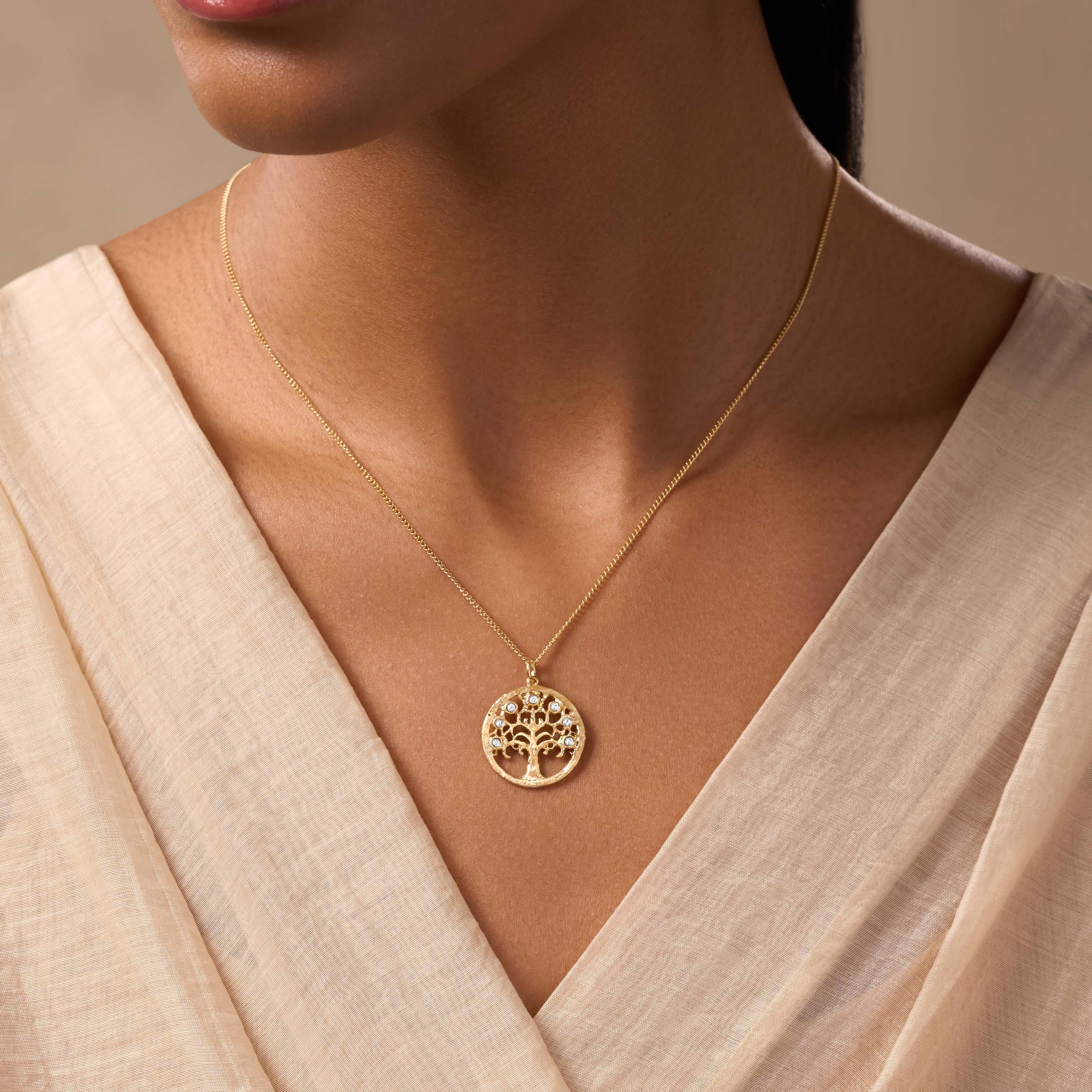 Sacred Growth Tree of Life Necklace - Image 2
