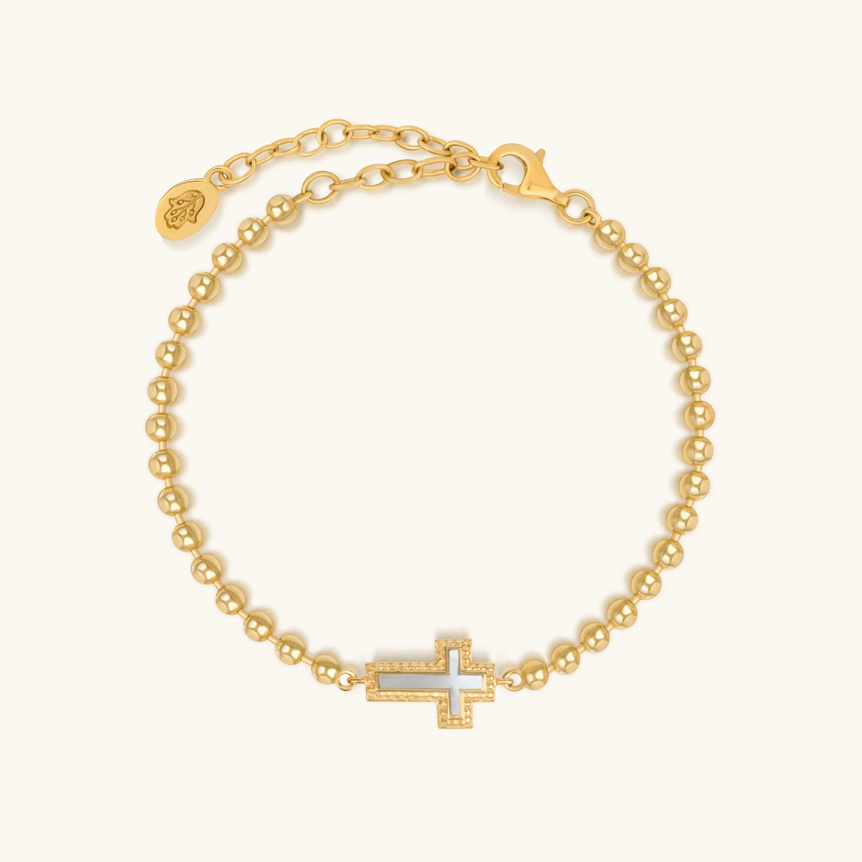 Sacred Harmony Mother of Pearl Bracelet Set - Image 3