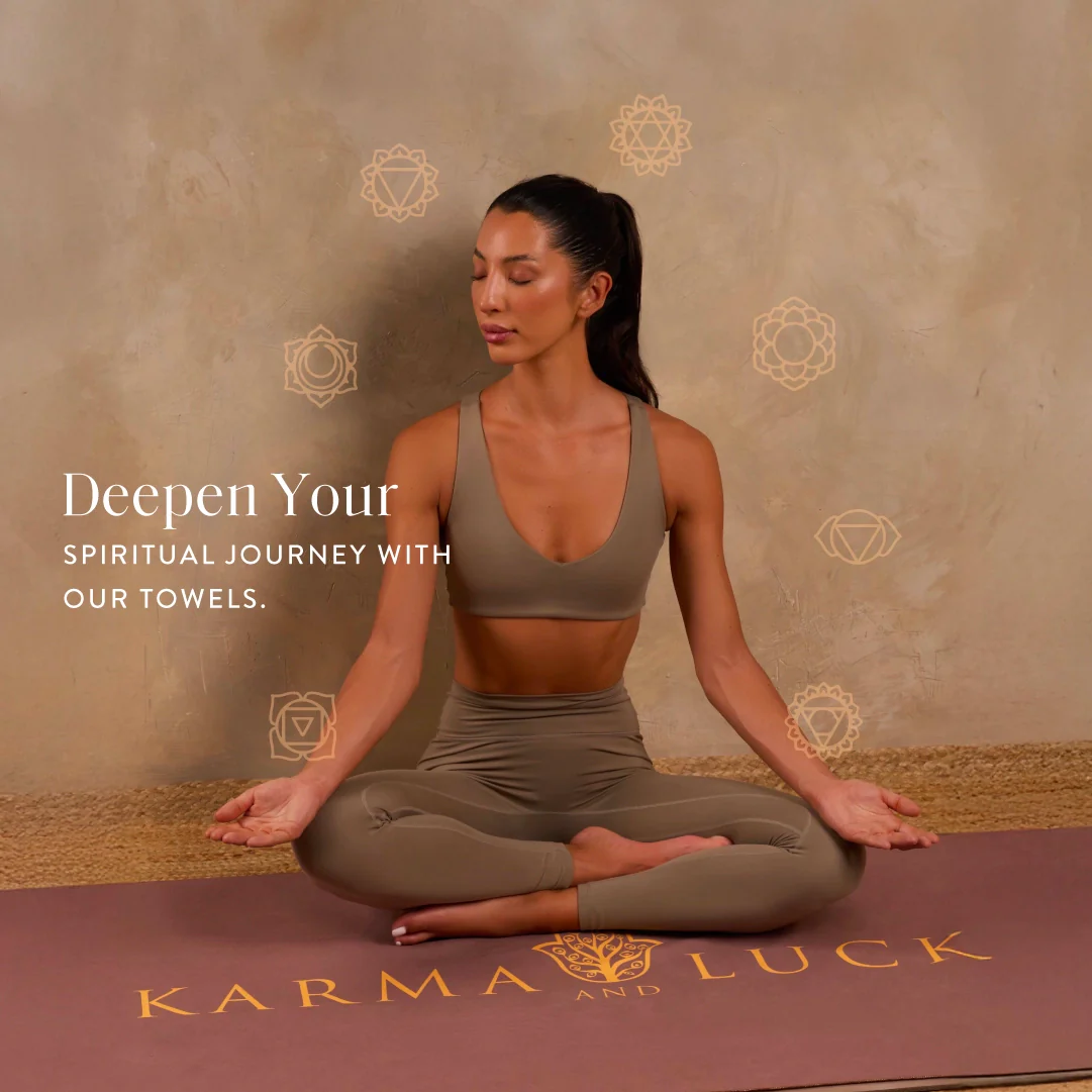 Sacred Harmony Yoga Towel - Image 3