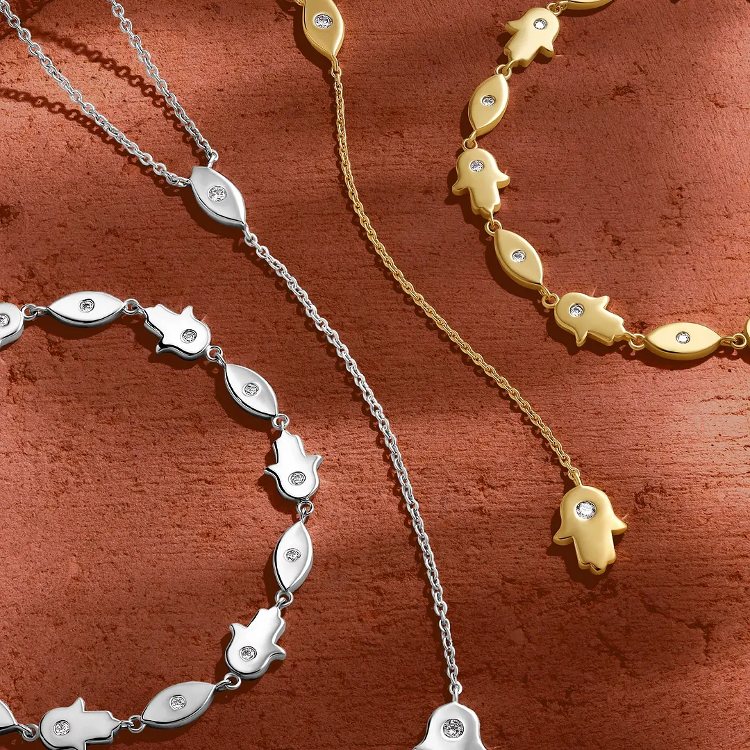 Sacred Shield Hamsa & Evil Eye Bracelet - Image 4
