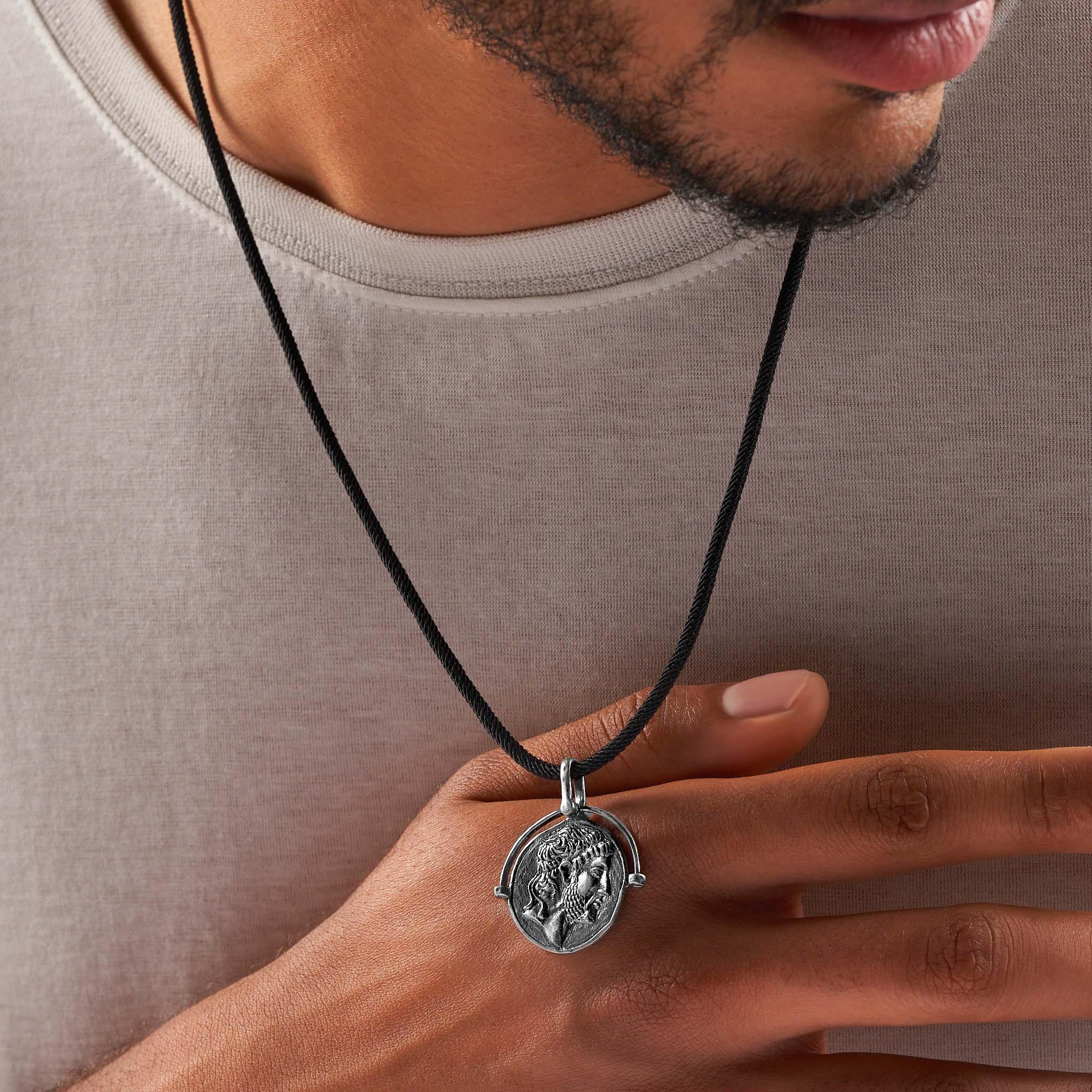 Sacred Simplicity 3 mm Black Cord Necklace - Image 3