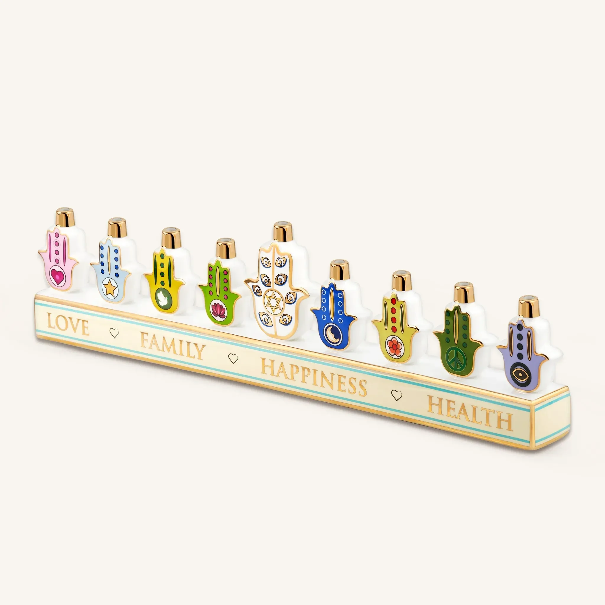Sacred Traditions - Hamsa Menorah - Image 3