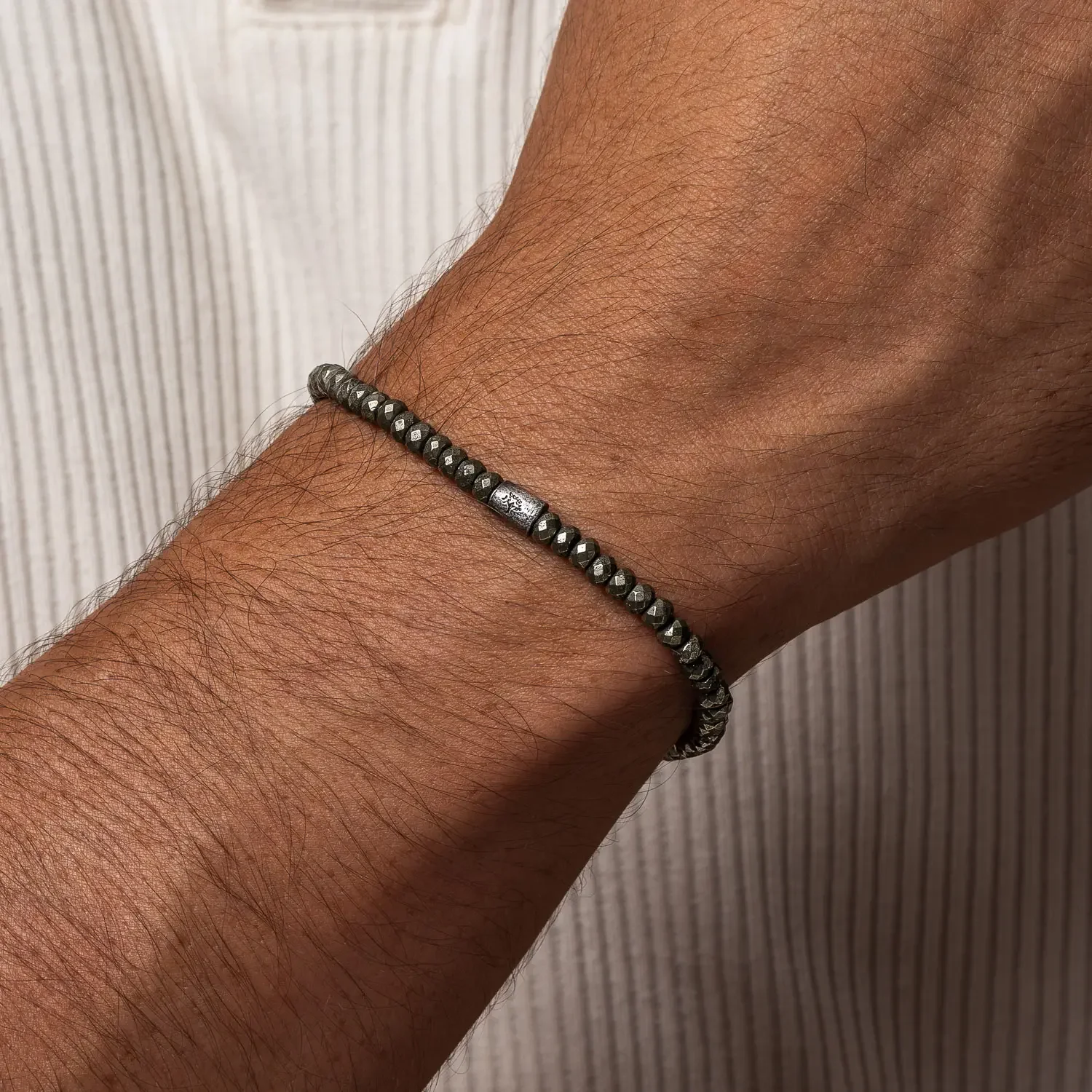 Seeking Abundance Pyrite Bracelet - Image 2
