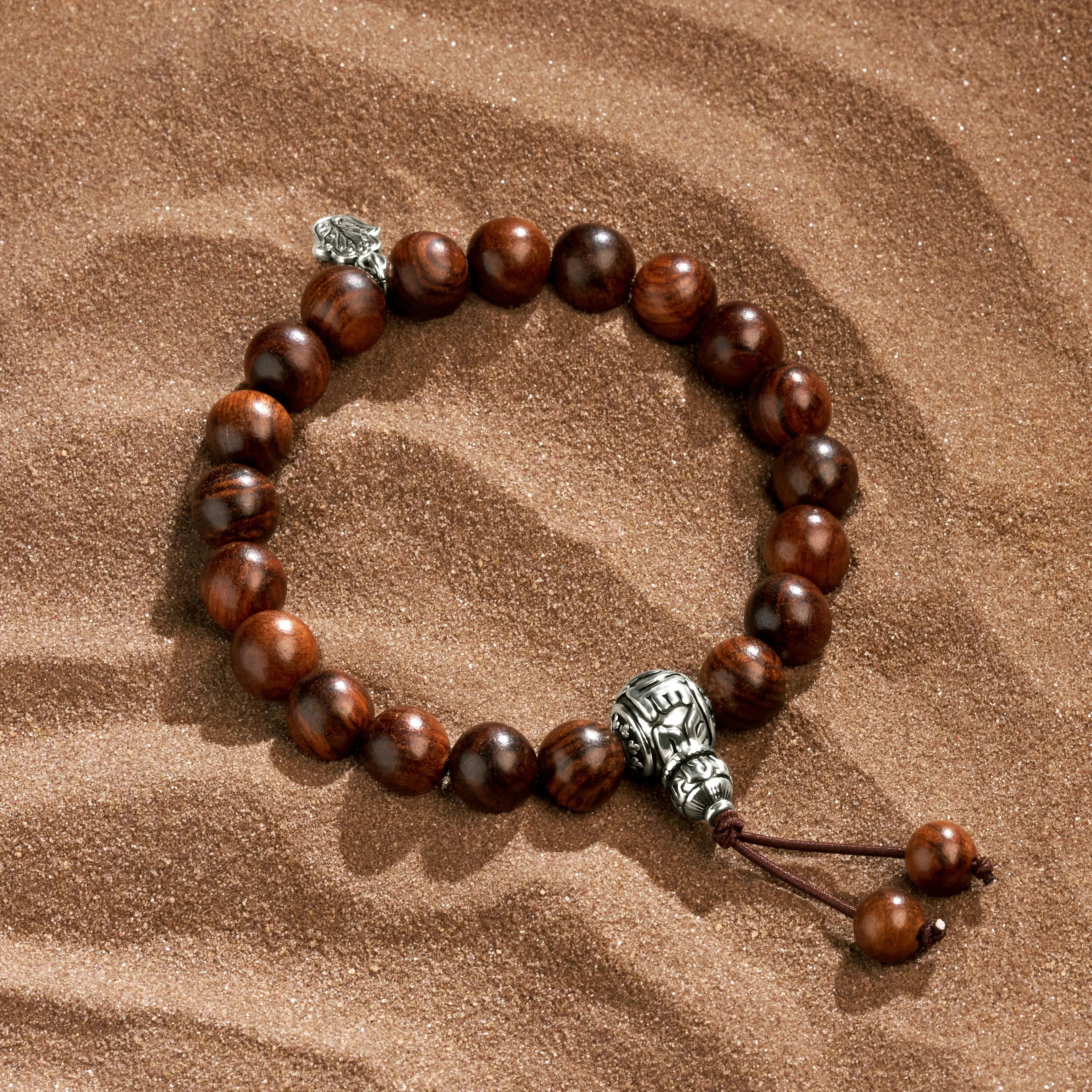 Seeking Perfection - Men’s Agarwood Guru Bead Bracelet