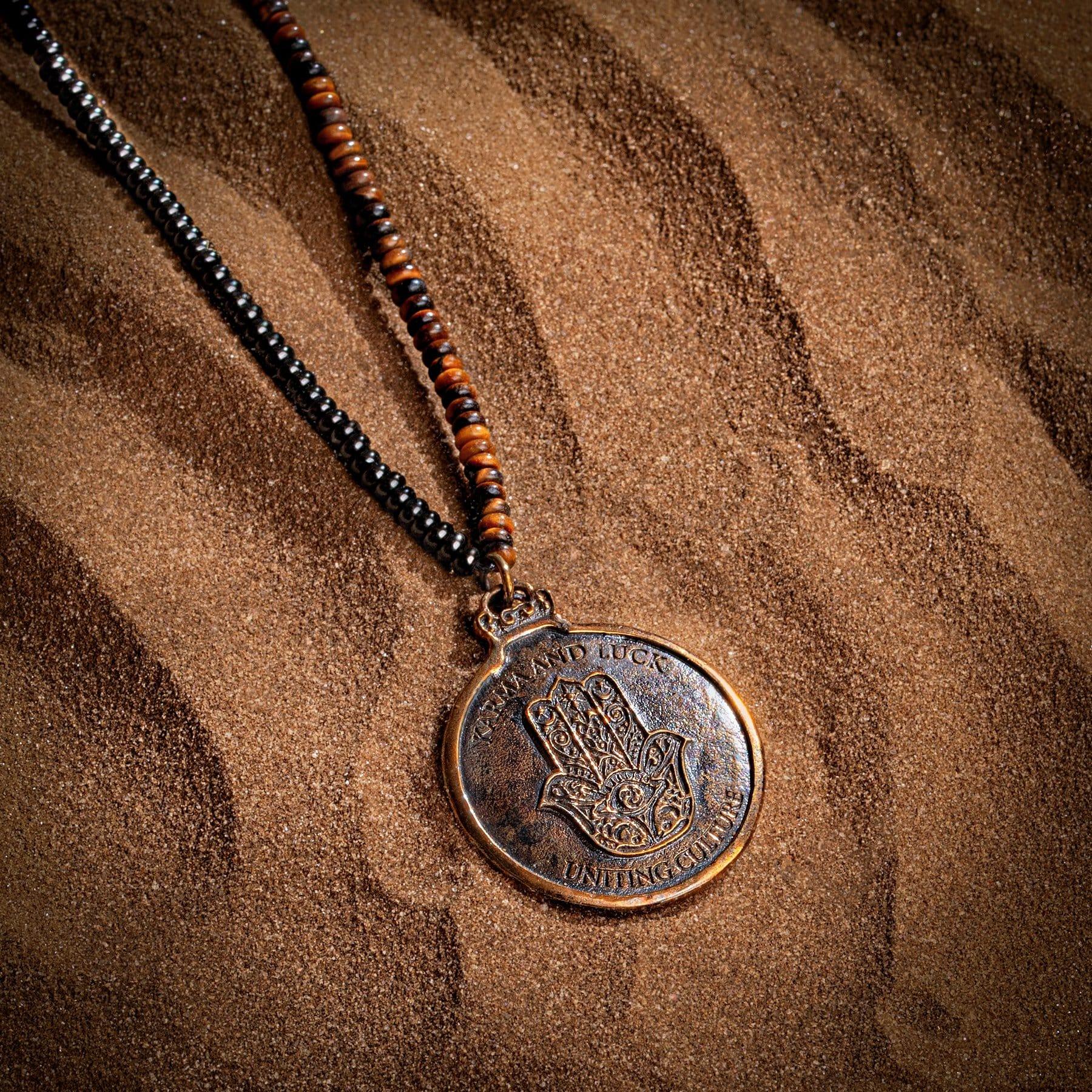 Self-Esteem Booster - Tiger's Eye Onyx Zodiac Necklace - Image 4