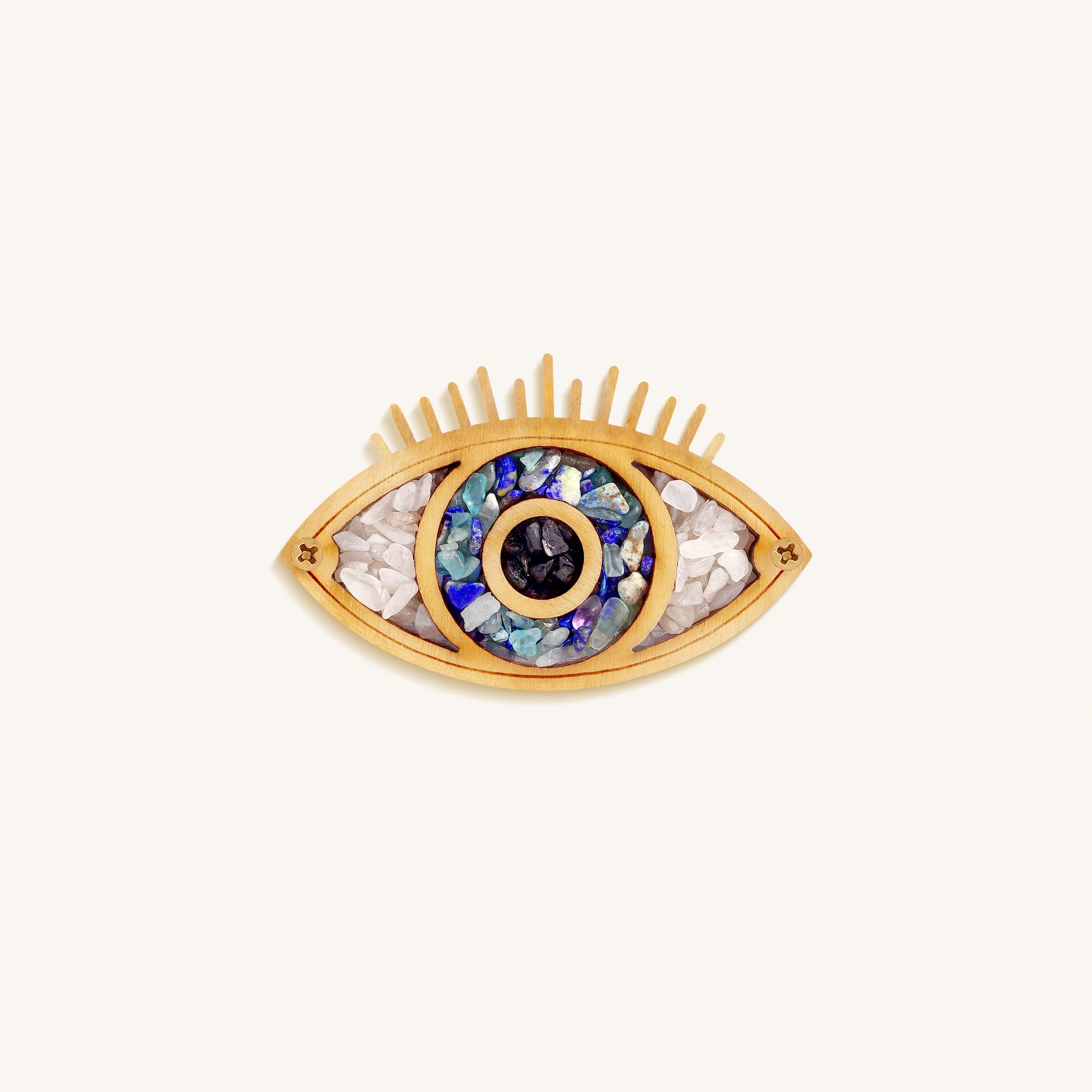 Serene Aura – Evil Eye Gemstone Home Magnet