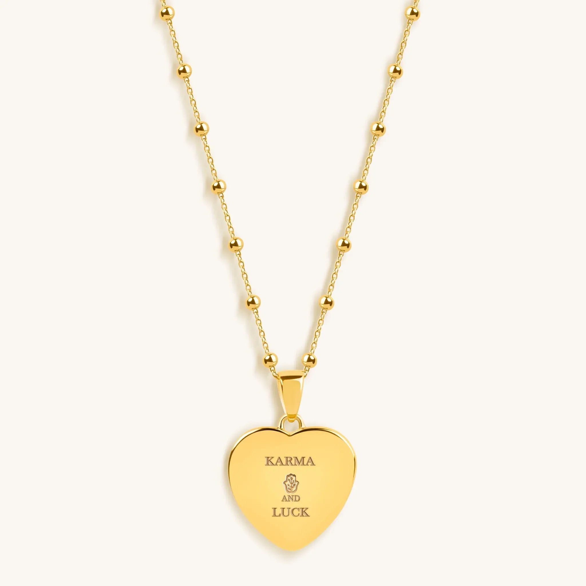Serene Love Jade Heart Diamond Evil Eye Necklace - Image 7