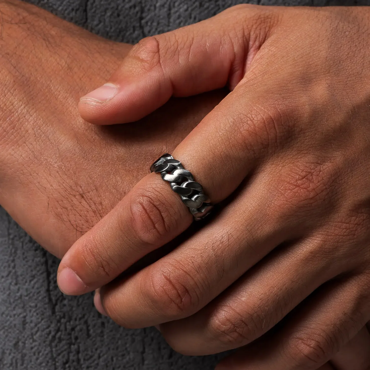 Silent Authority Stainless Steel Ring - Image 2