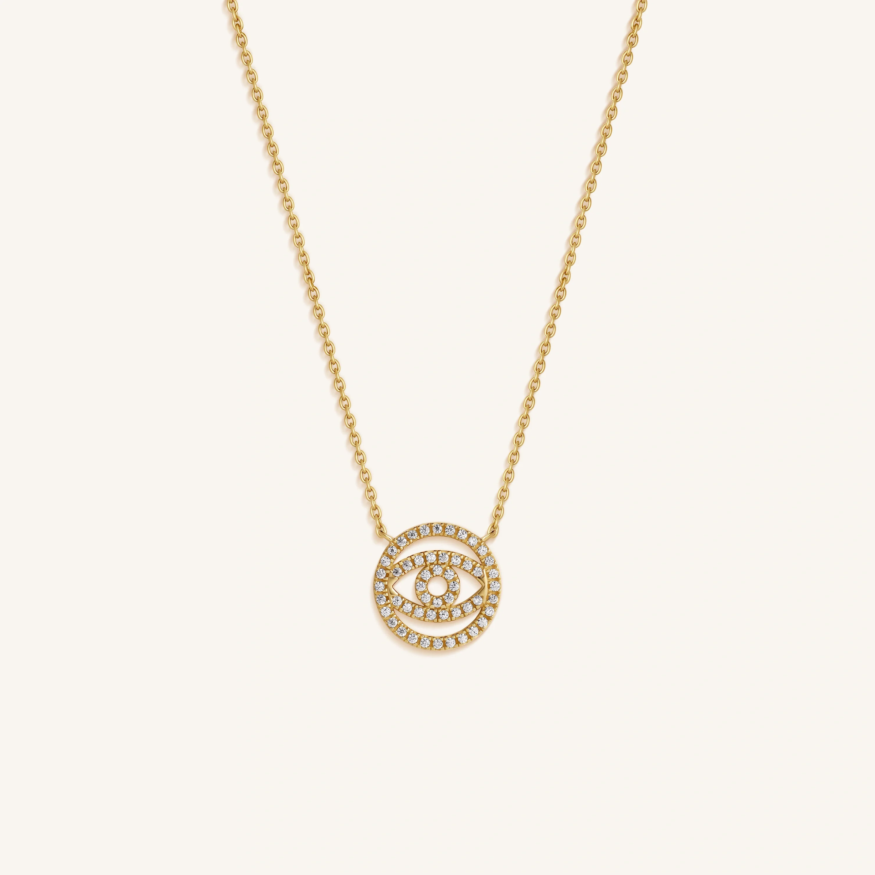 Silent Glow Evil Eye Protection Necklace
