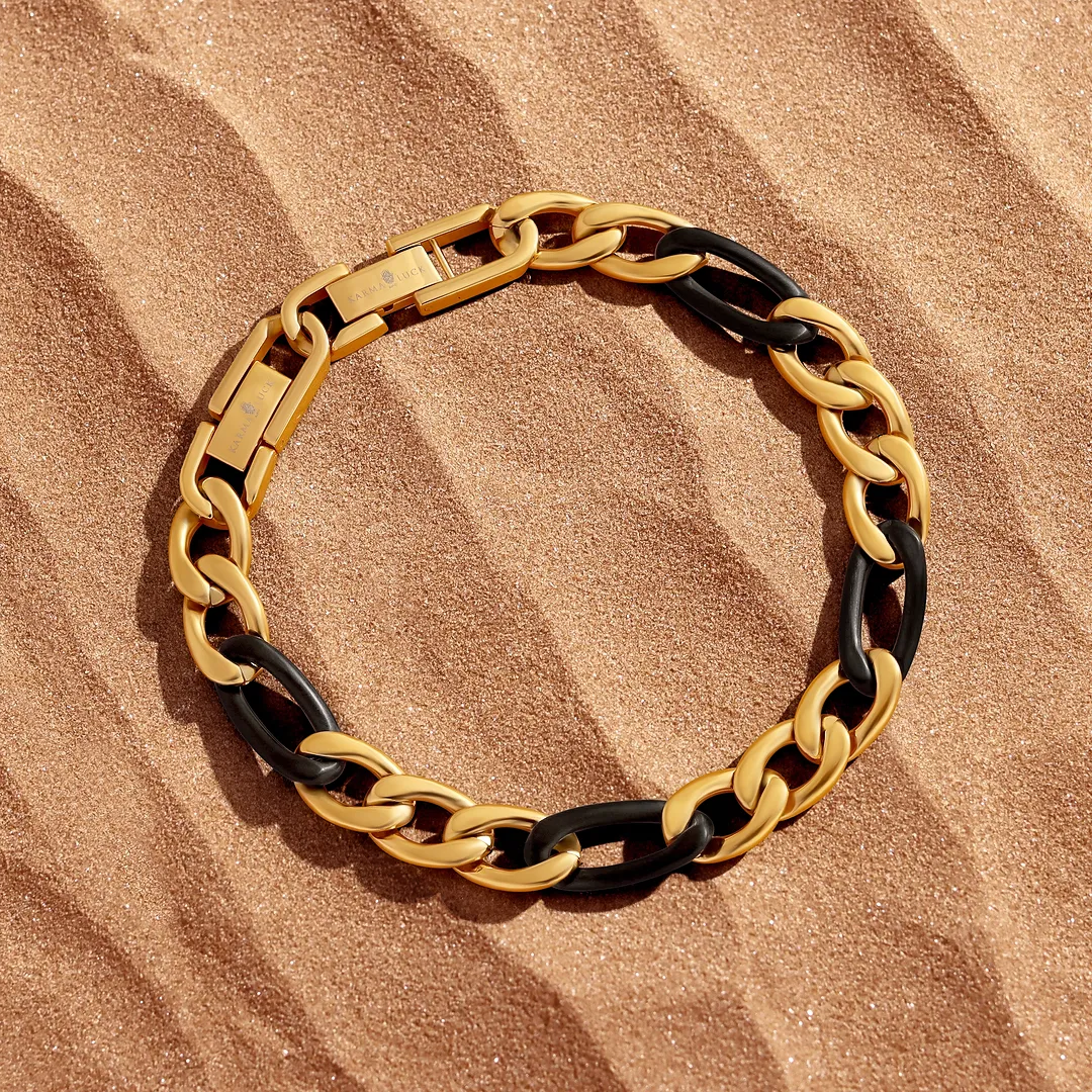 Silent Power Stainless Steel Chain Bracelet