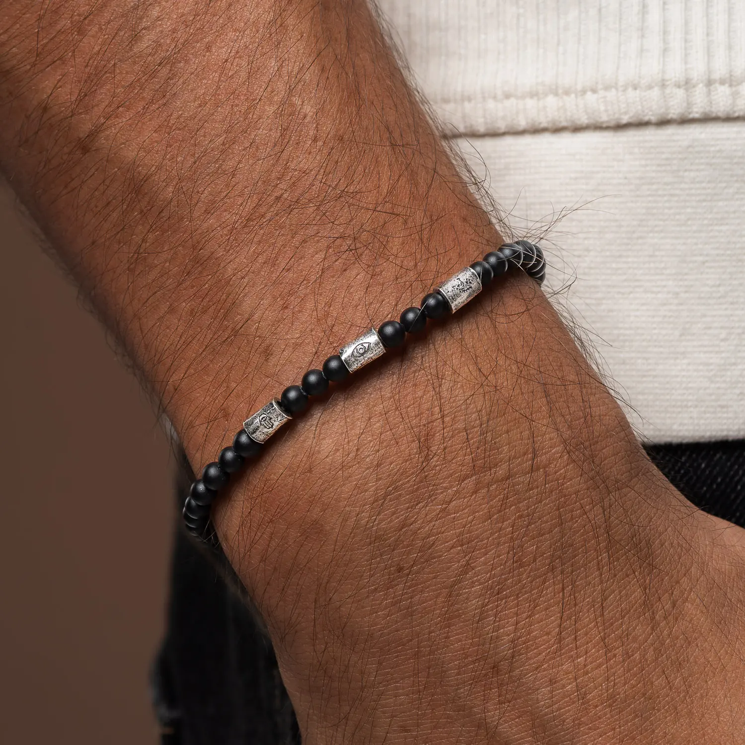 Soaring Dreams Matte Onyx Bracelet - Image 2