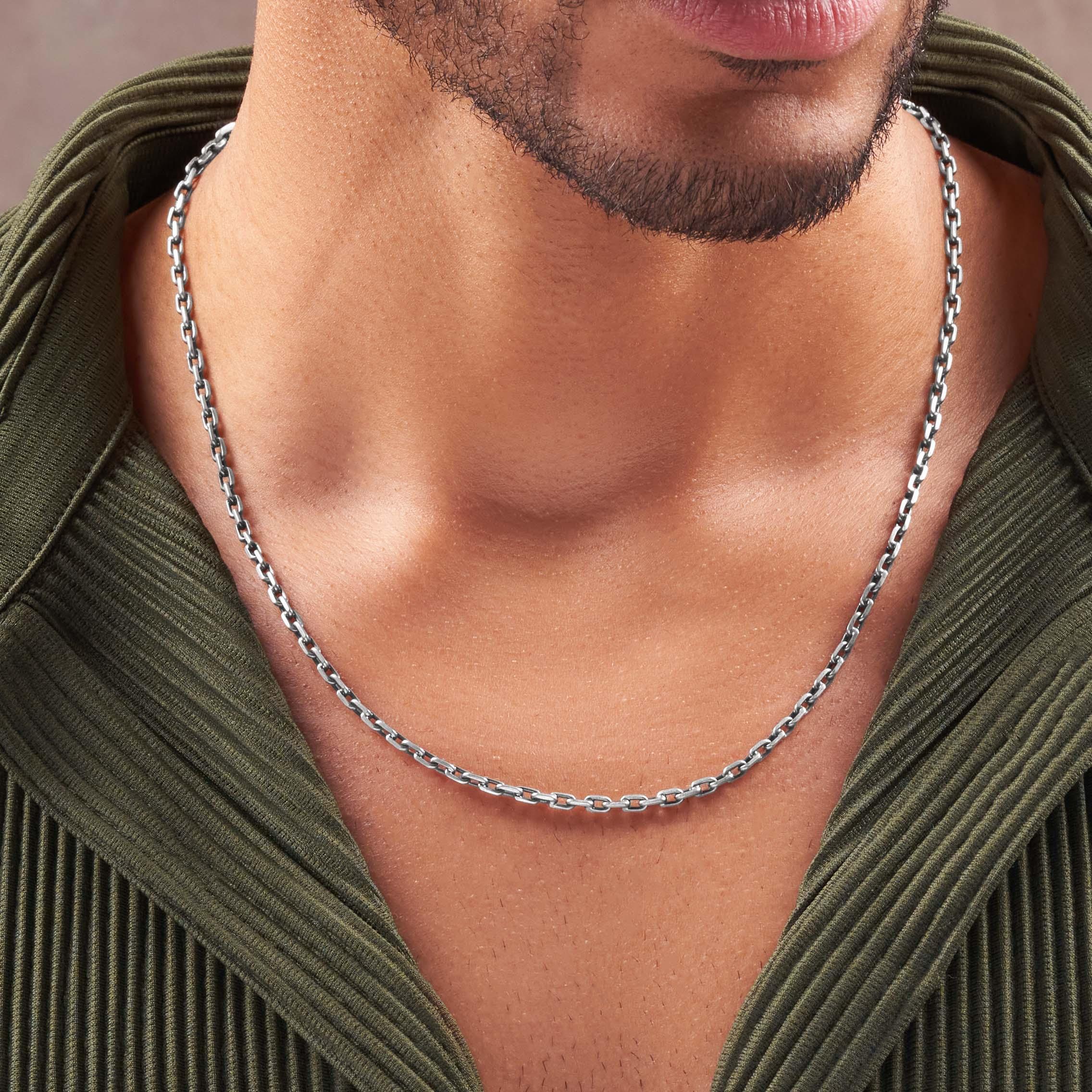 Soul Connection - Men's Silver Necklace - Image 2