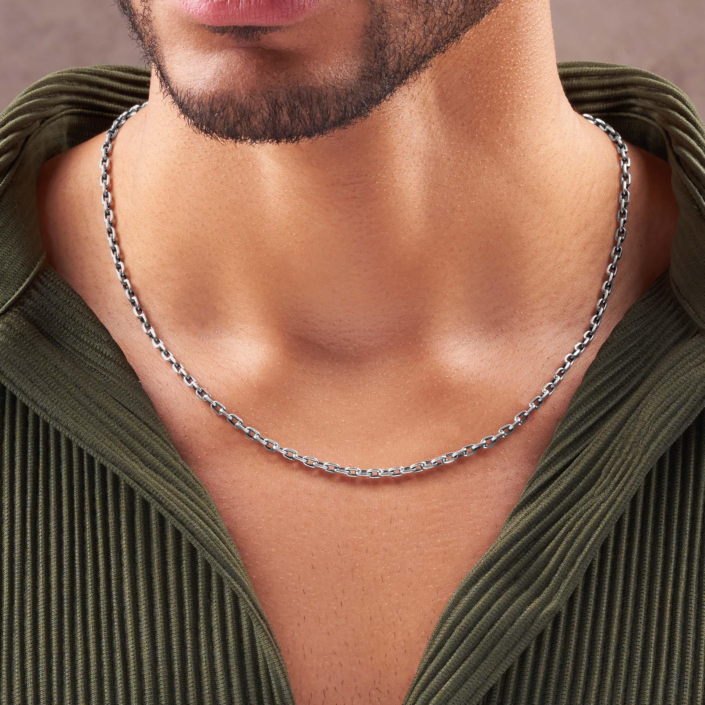 Soulful Harmony Silver Box Chain - Image 2