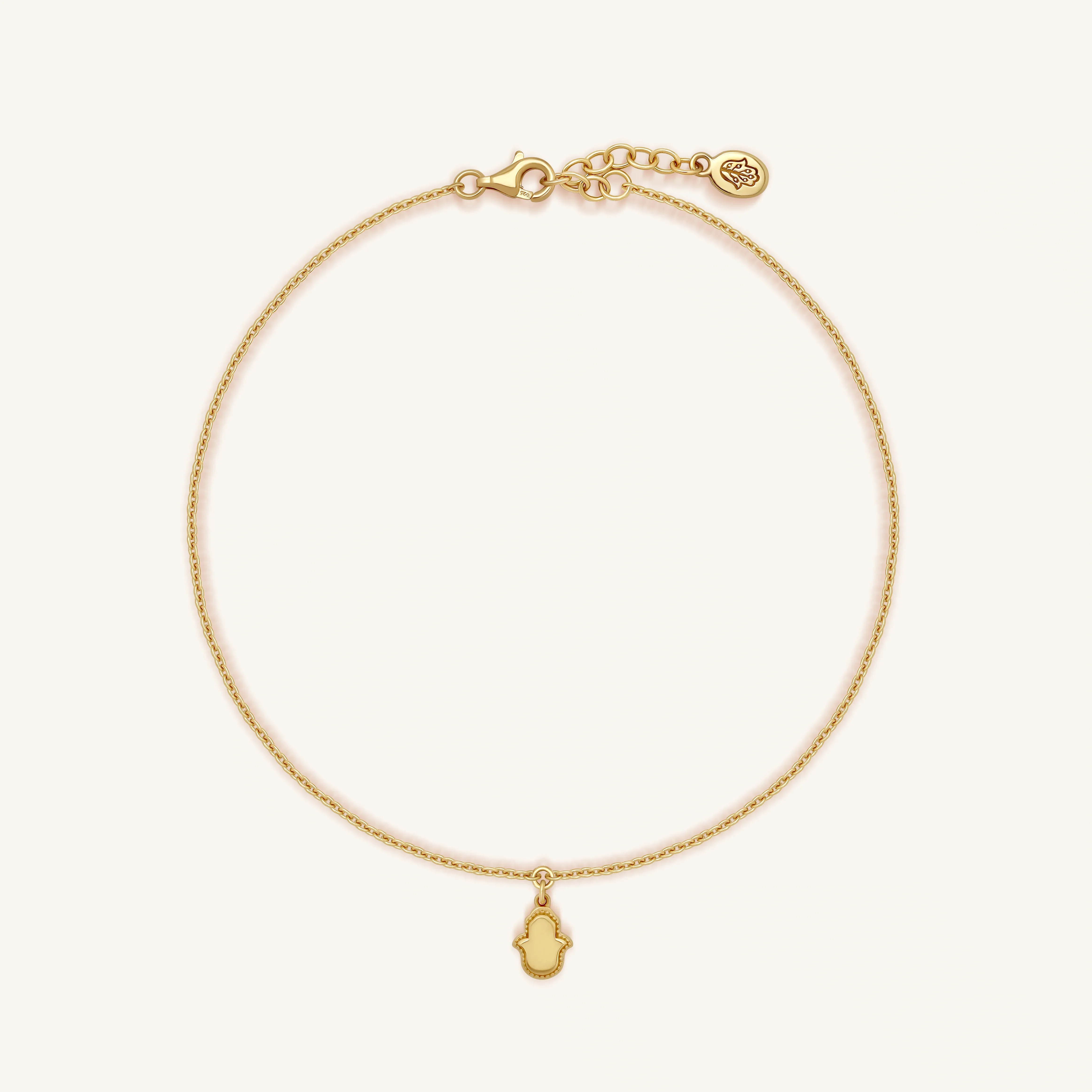 Soulful Tenacity Hamsa Anklet