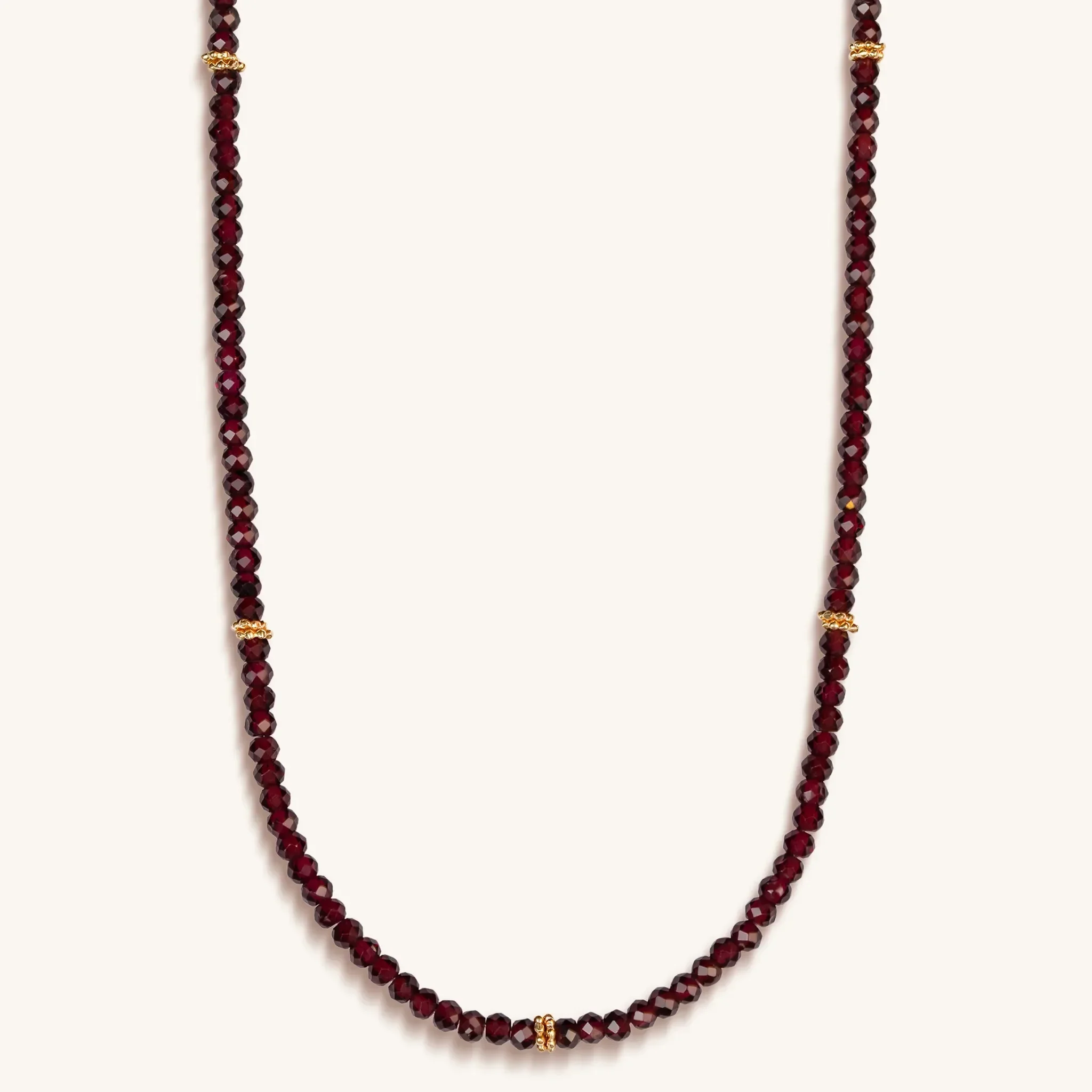 Spirit of Love Garnet Stone Wrap Bracelet - Image 5