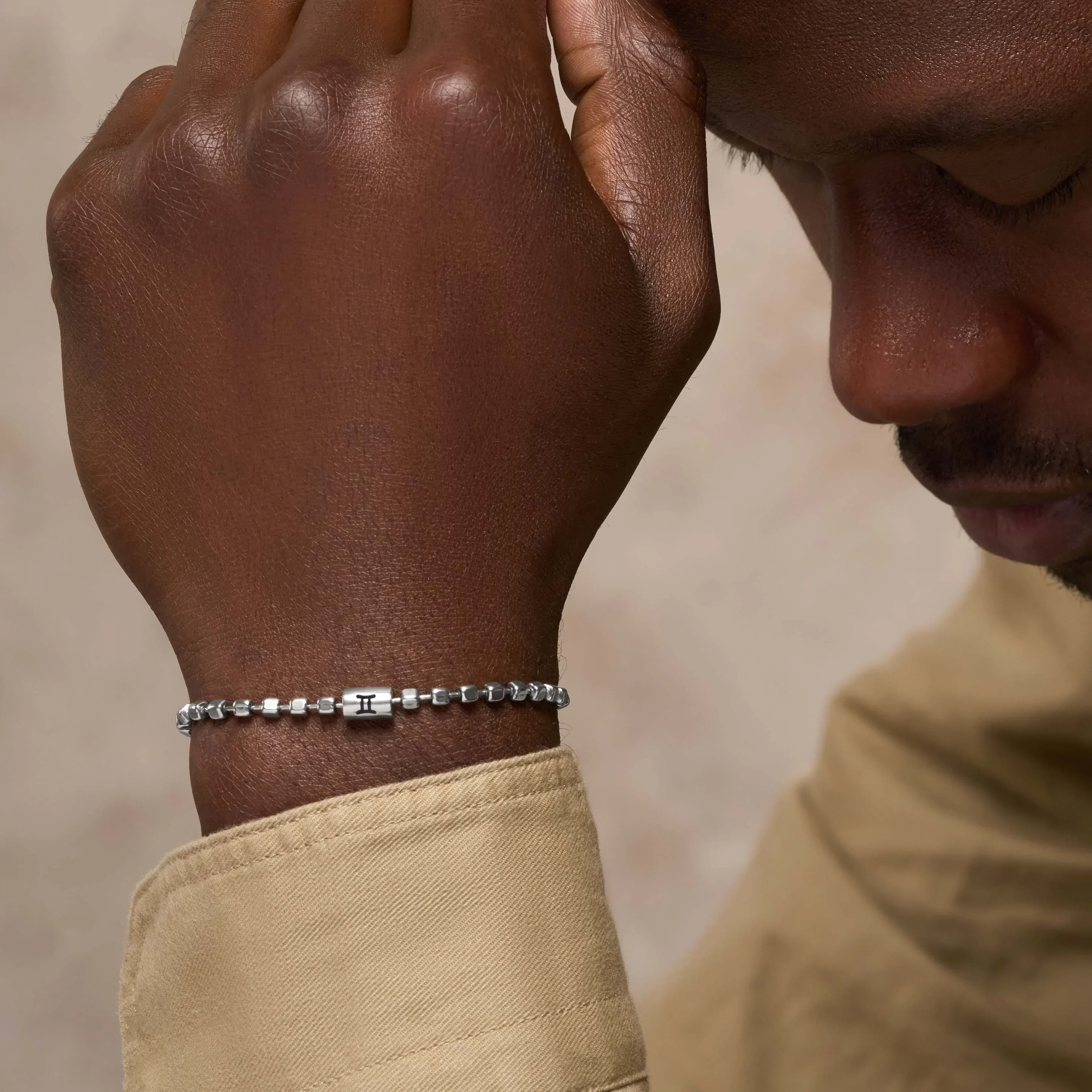 Spirited Wit Sterling Silver Gemini Bracelet - Image 2