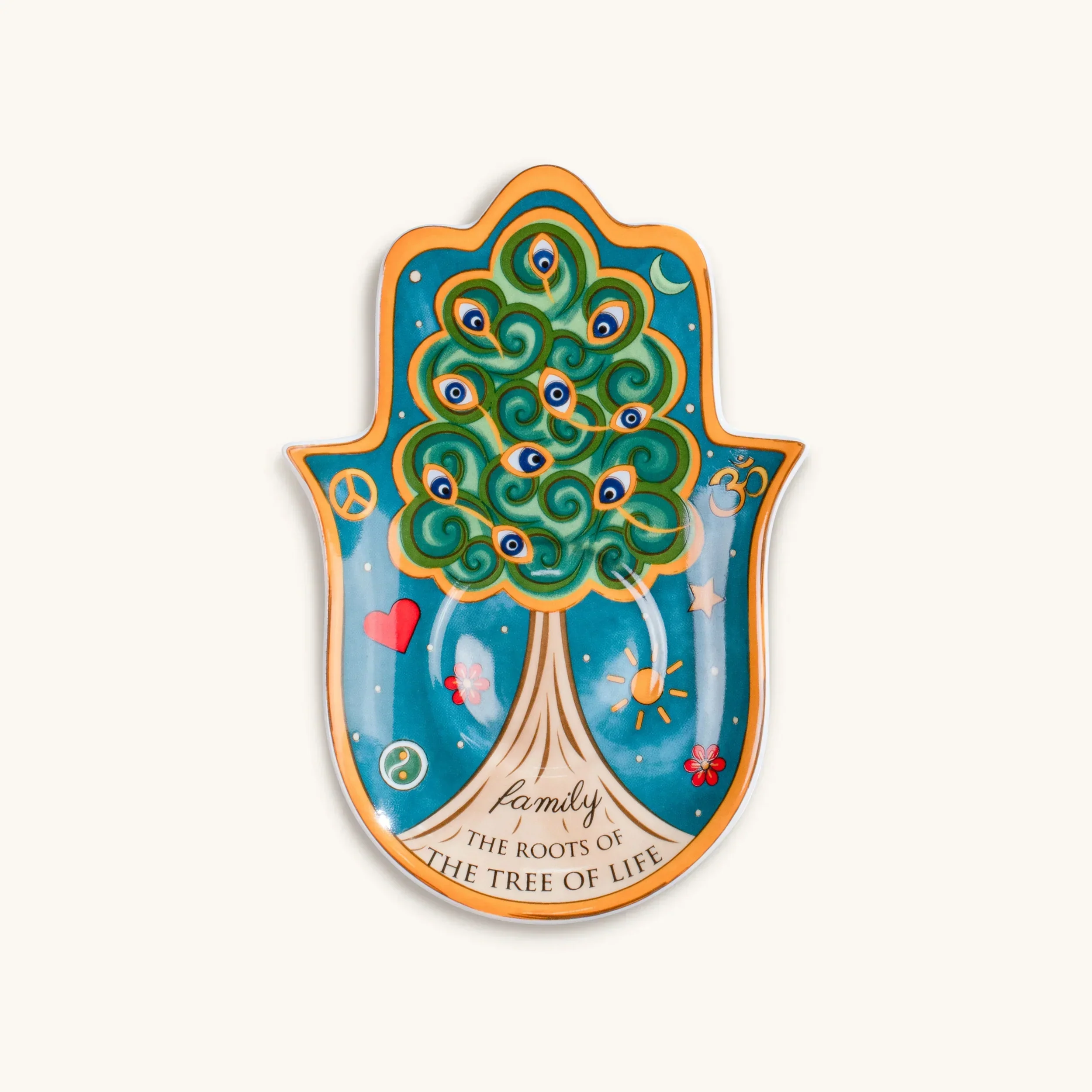 Spiritual Growth - Hamsa Plate
