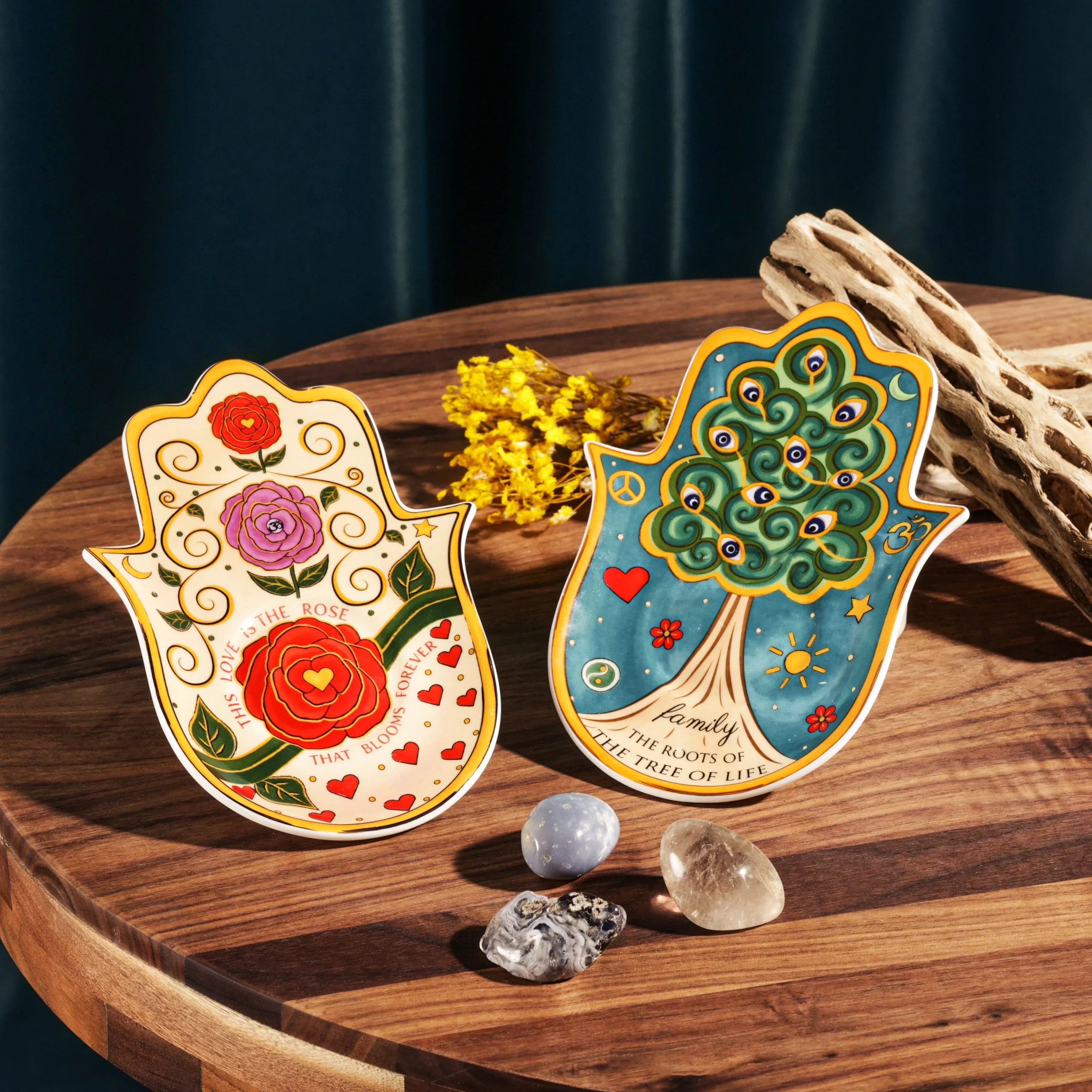 Spiritual Growth - Hamsa Plate - Image 2