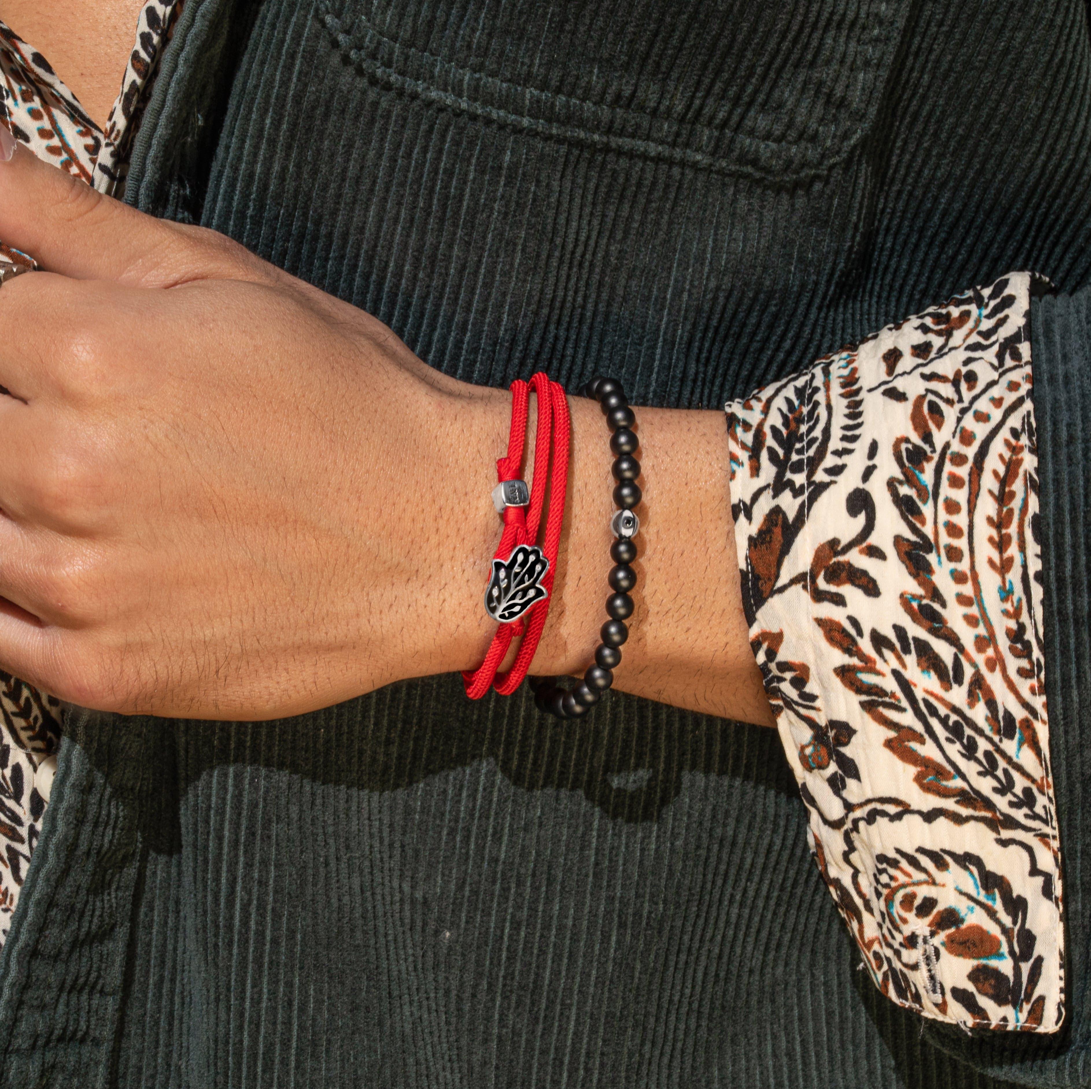 Spiritual Insight - Matte Onyx Bracelet - Image 2
