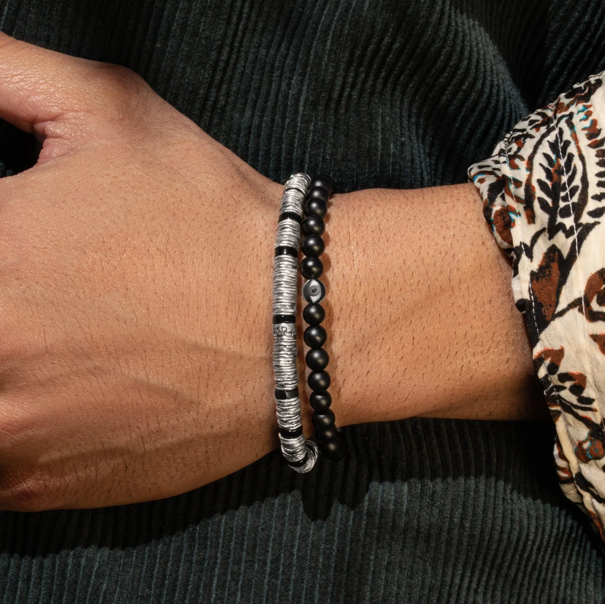 Spiritual Insight - Matte Onyx Bracelet - Image 3