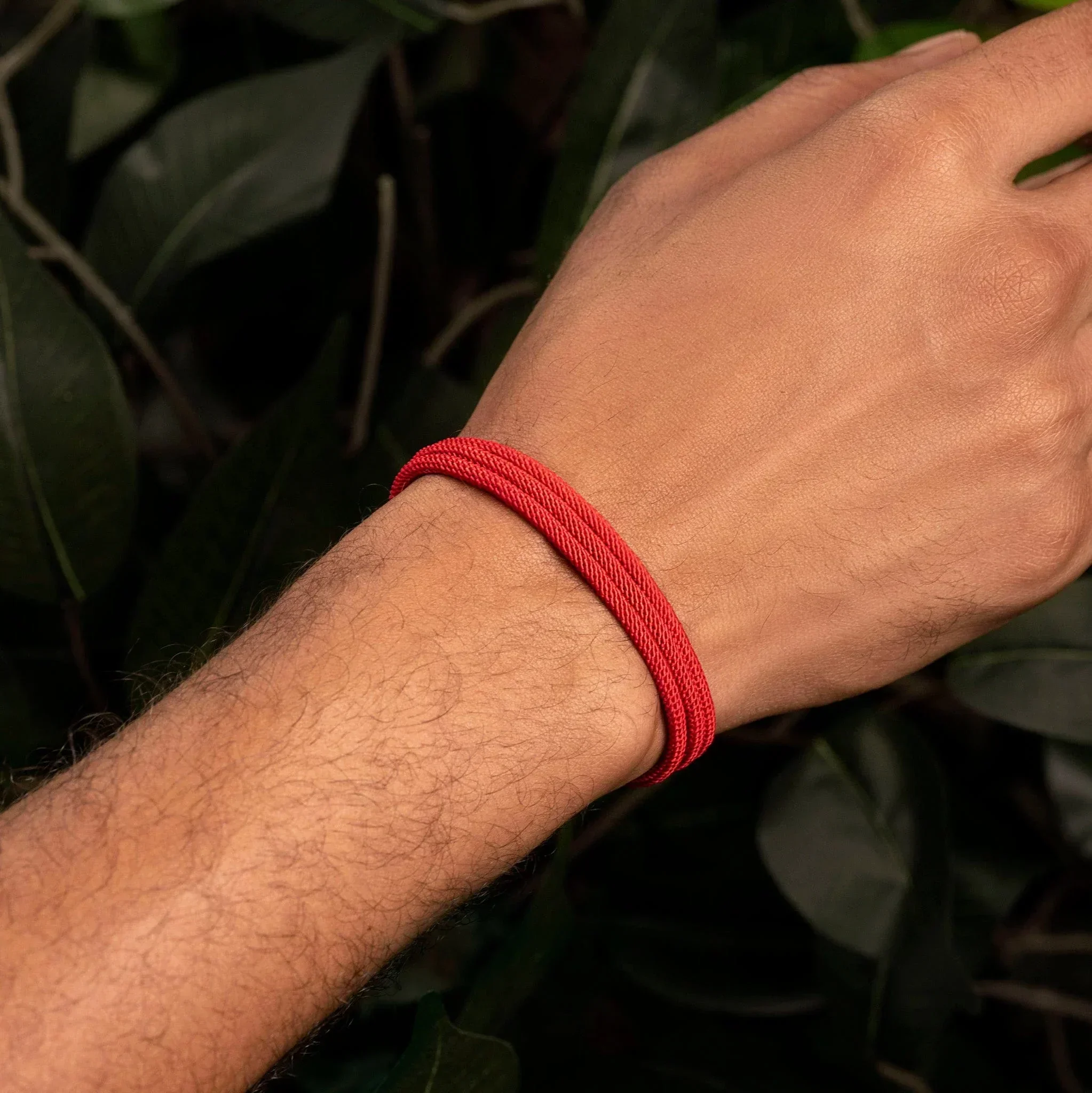 Spiritual Manifestation - Red String Wrap Bracelet Large - Image 3