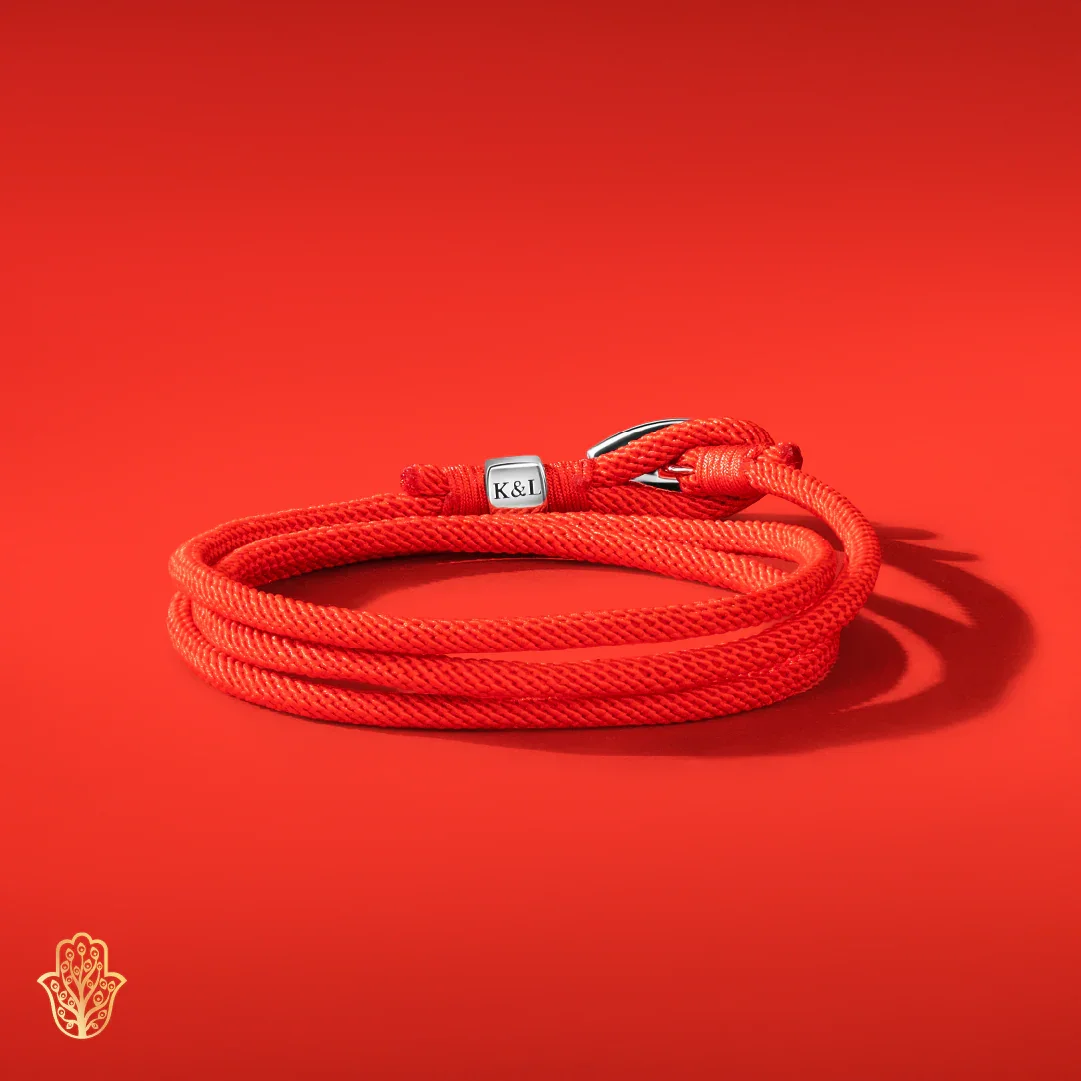 Spiritual Manifestation - Red String Wrap Bracelet Large - Image 4