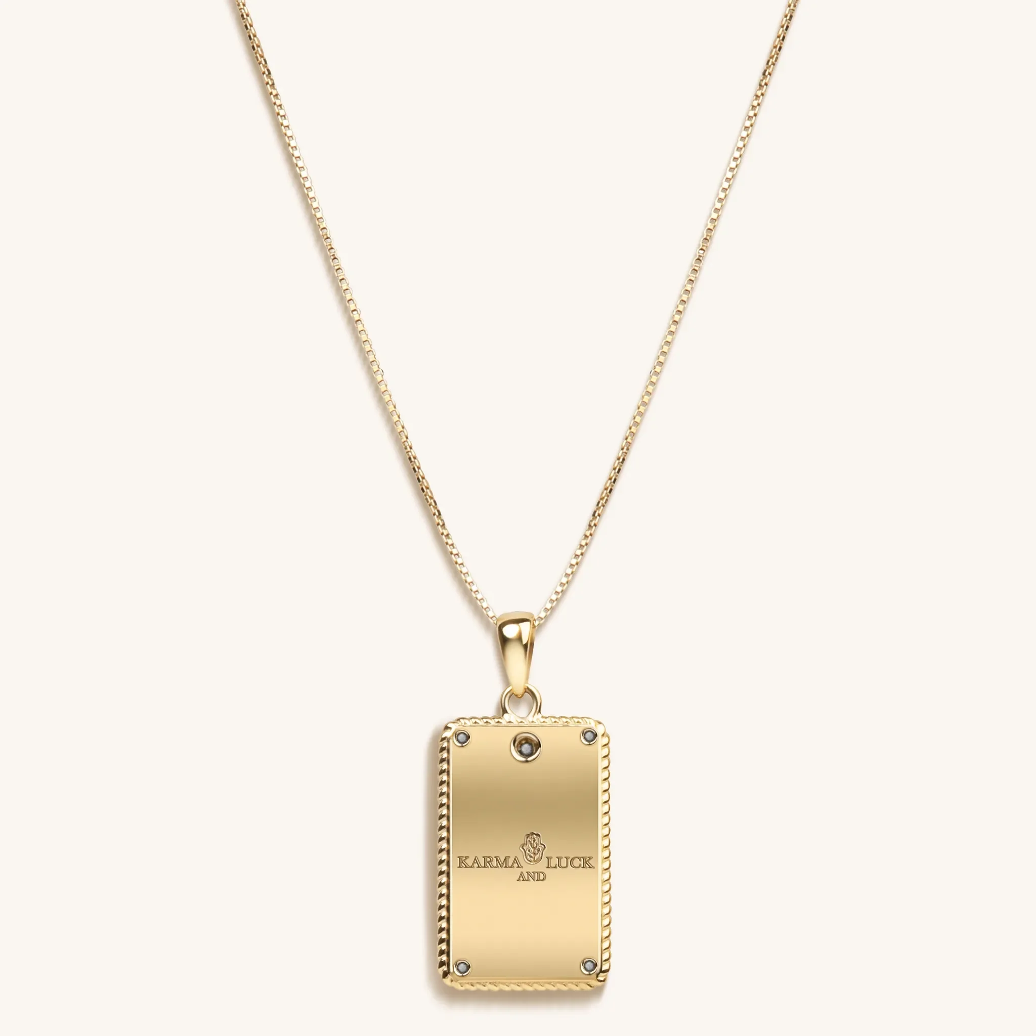 Spiritual Wholeness - "The World" Tarot Card Necklace - Image 5