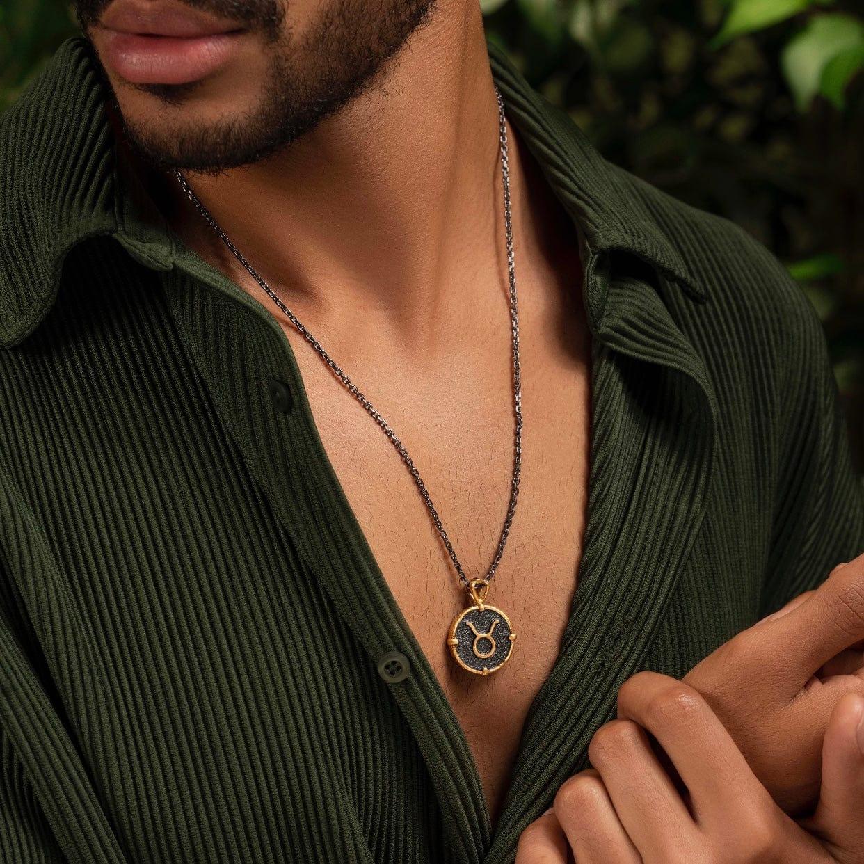 Steadfast Patience - Taurus Zodiac Onyx Necklace - Image 2