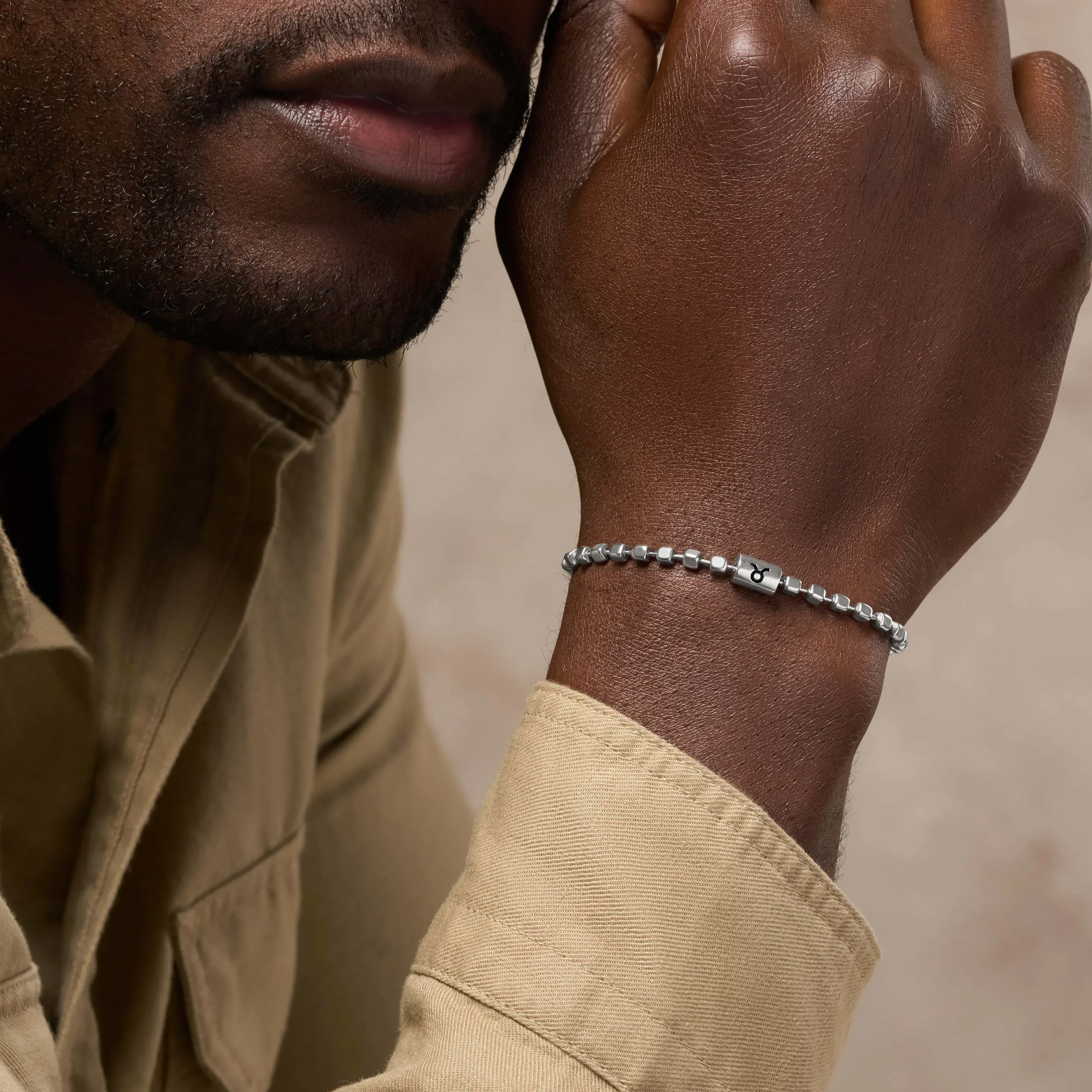 Grounded Existence Sterling Silver Taurus Bracelet - Image 2