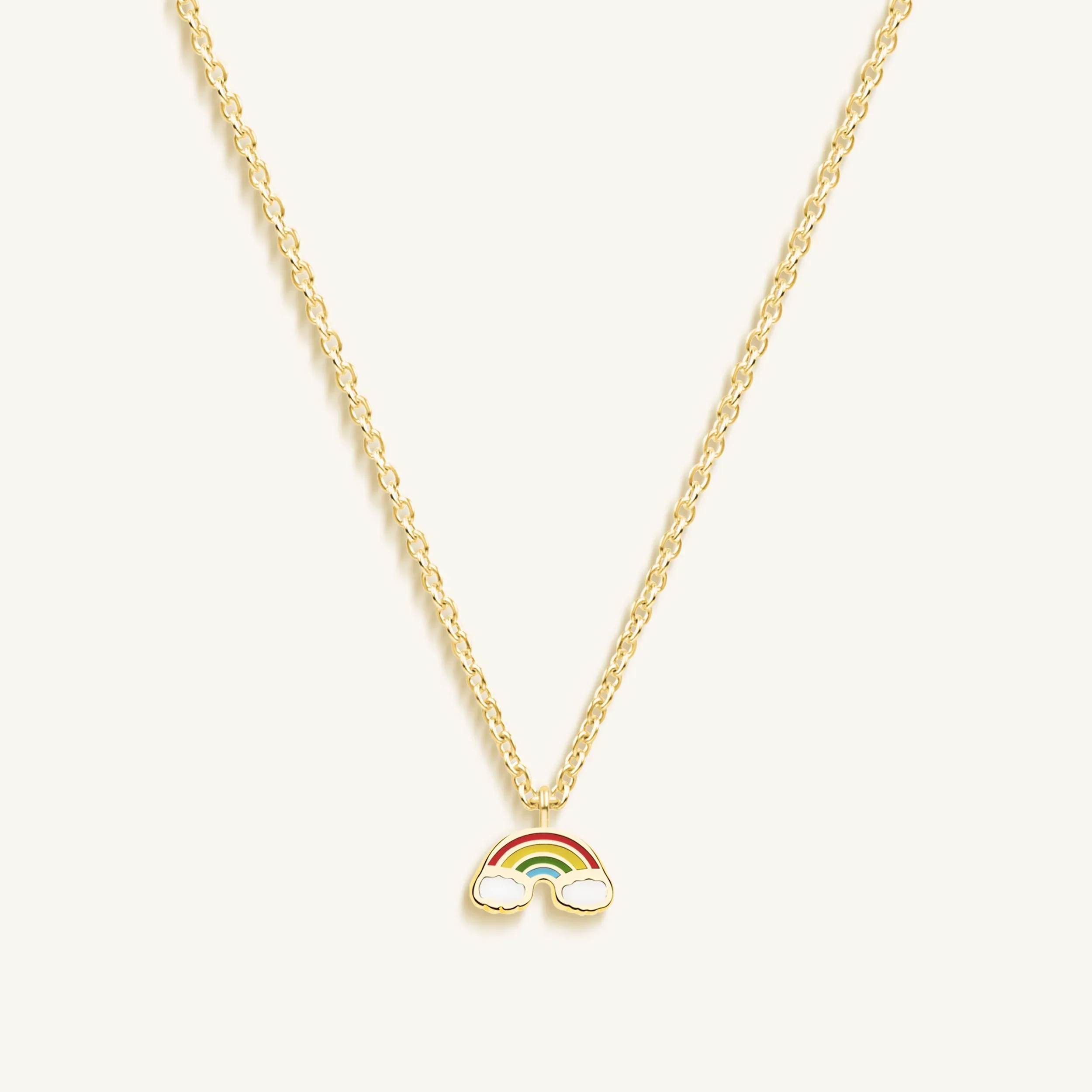 Sweet Hope - Rainbow Charm Necklace - Image 2