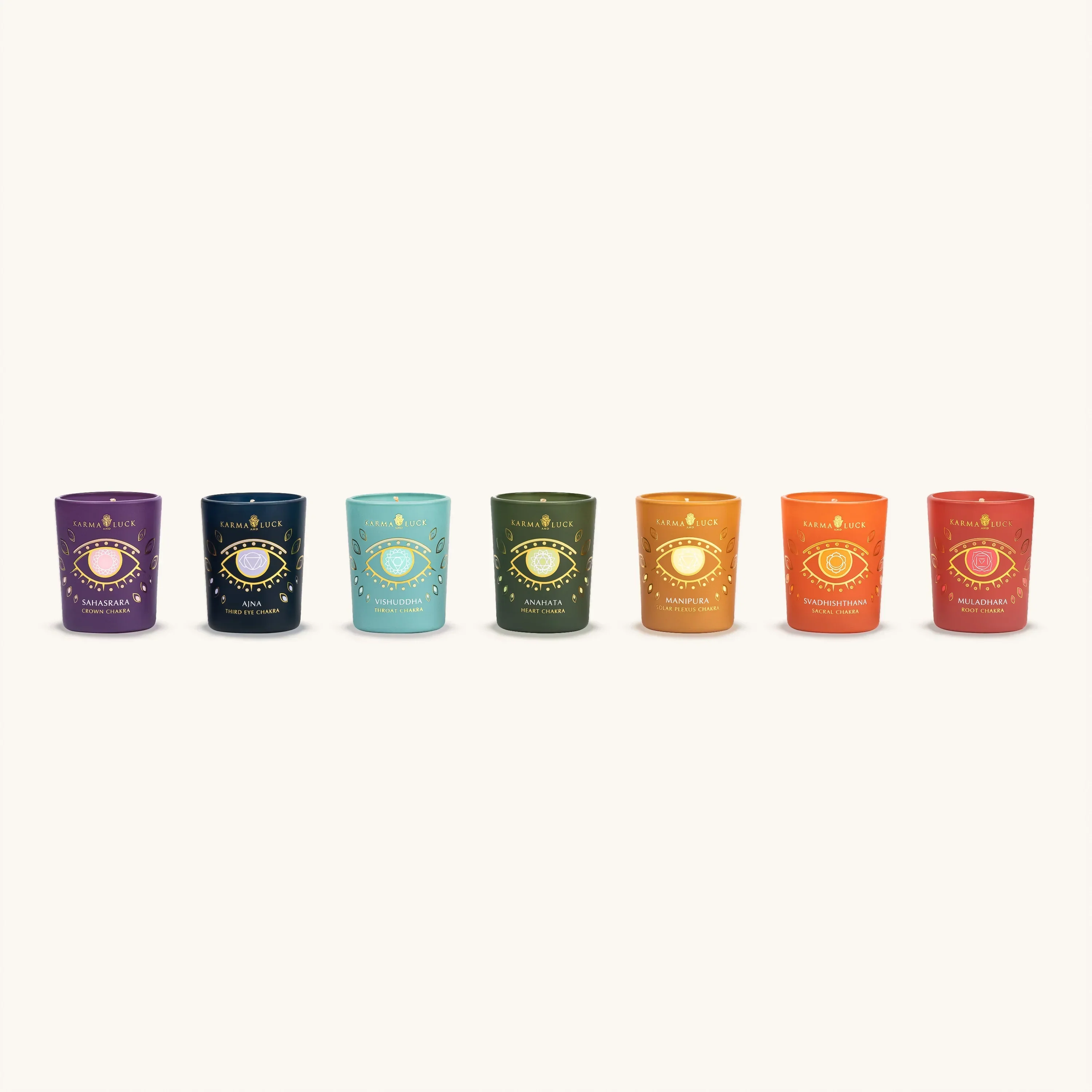 The Septet of Energy - 7 Chakra Candle Set