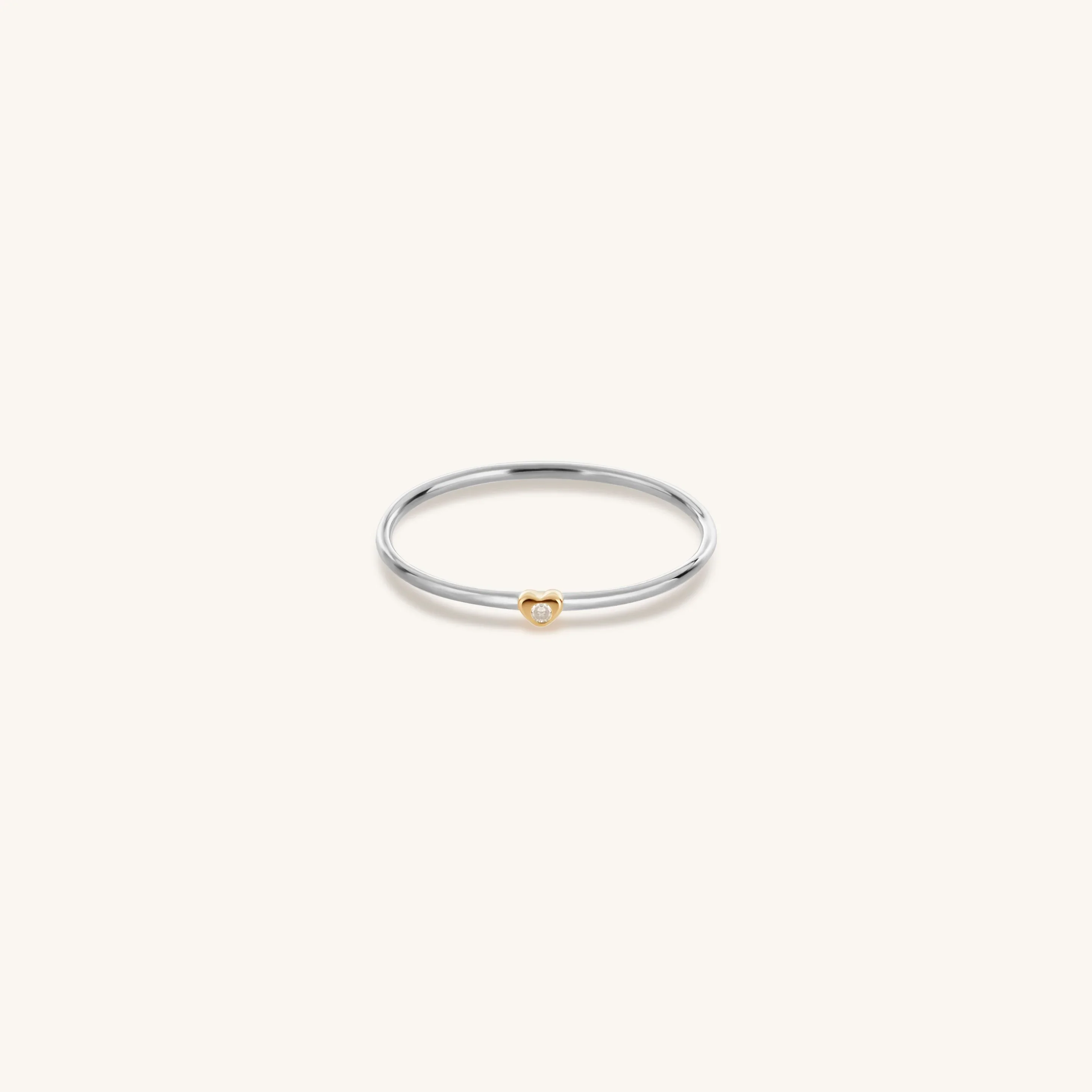 Treasured Soul Diamond Heart Ring - Image 4