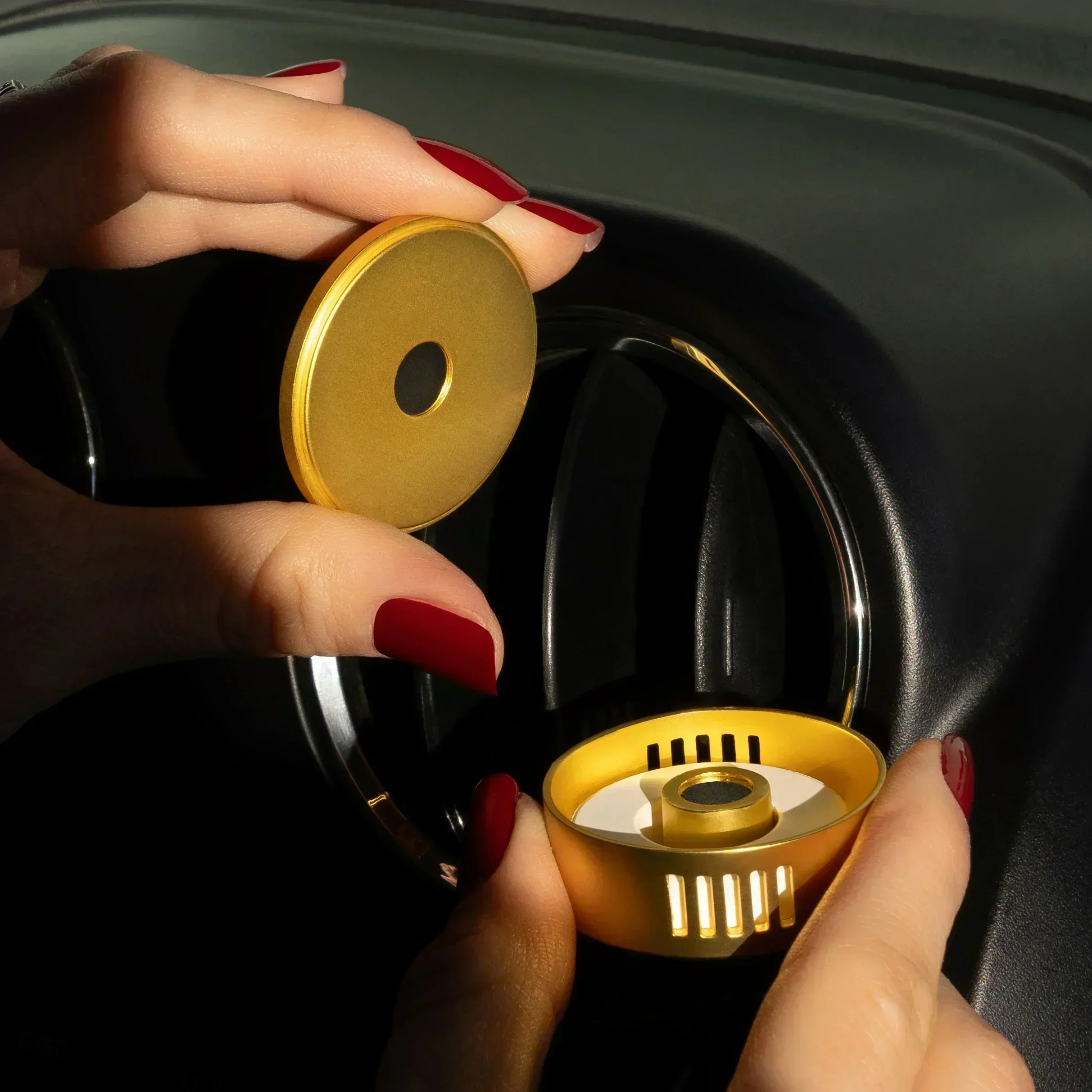 Trusted Guide Evil Eye Heart Car Freshener - Image 3