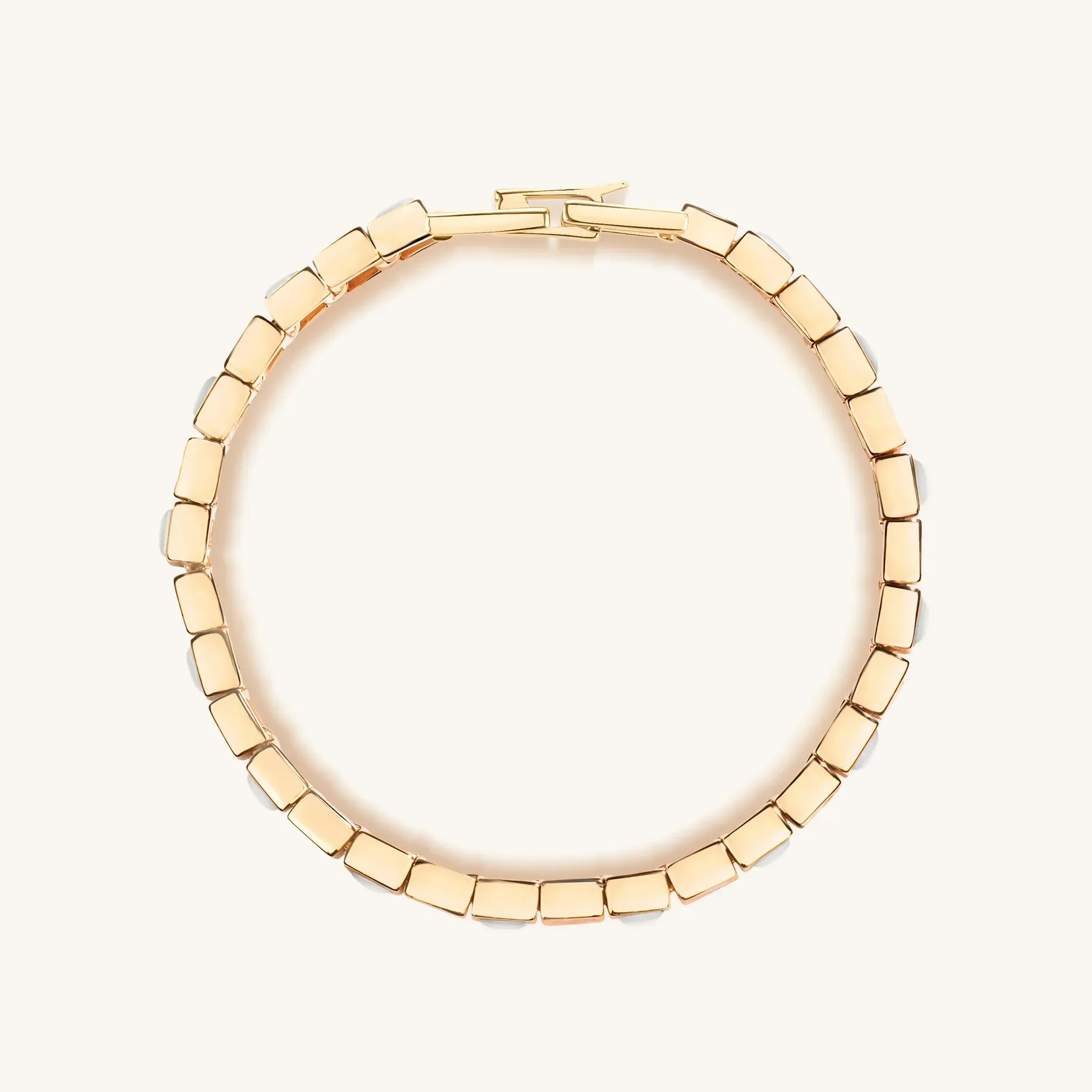 Twin Flames Diamond Gold Bracelet Set - Image 4